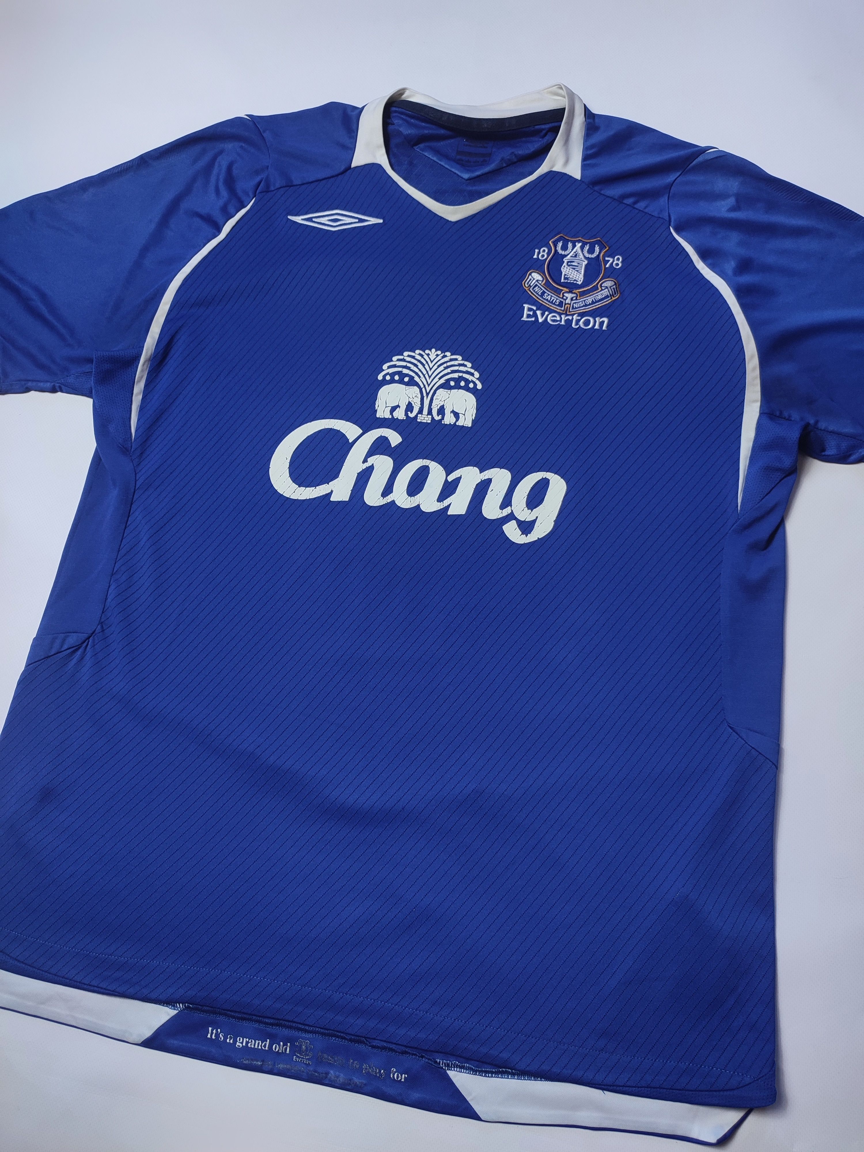Vintage Everton FC 2008-2009 Home Jersey Arteta 10 Umbro Size US M / EU 48-50 / 2 - 3 Thumbnail