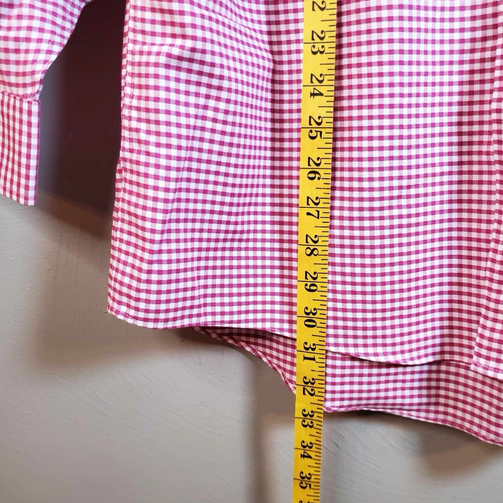 Stafford Stafford Mens Long Sleeve Button Up Oxford 16 Dress Shirt Plaid Non-Iron Multicolor Regular Mens Size US L / EU 52-54 / 3 - 4 Thumbnail