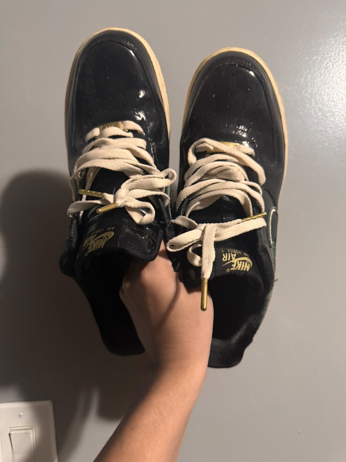 Nike Nike Nigel Sylvester Air Force 1 Patent Leather Size US 9 / EU 42 - 6 Thumbnail