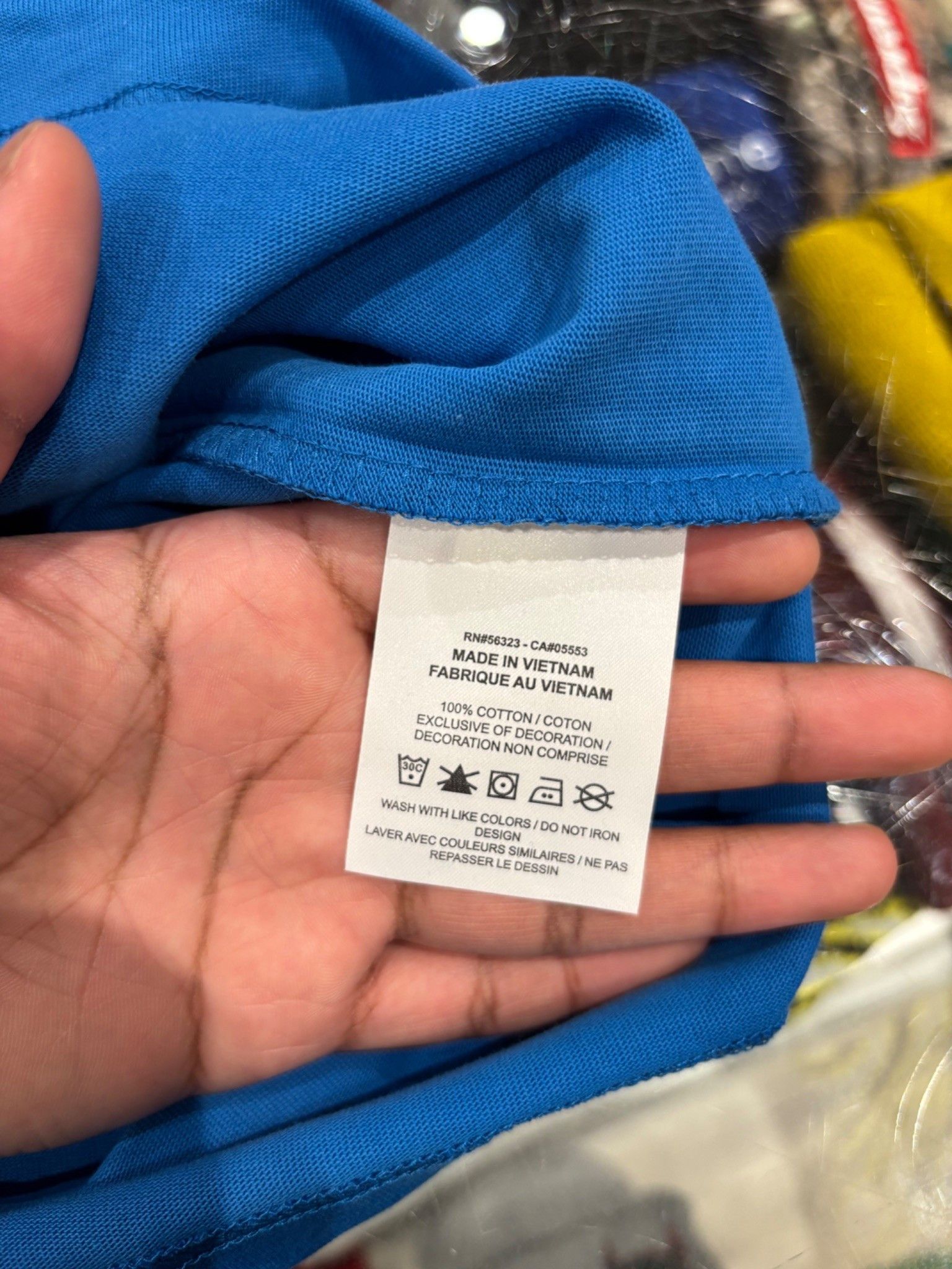 Travis Scott Travis Scott x Jordan x Fragment T-shirt Blue Size US L / EU 52-54 / 3 - 8 Thumbnail