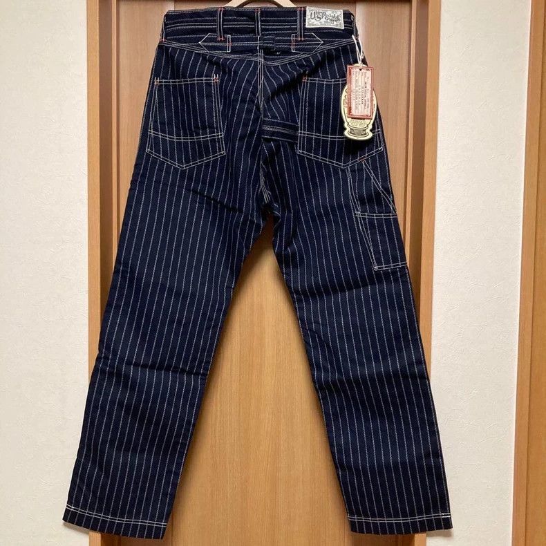 Freewheelers freewheelers Non-spot-discharge swastika chain pants 2504-N Size US 32 / EU 48 - 1 Thumbnail