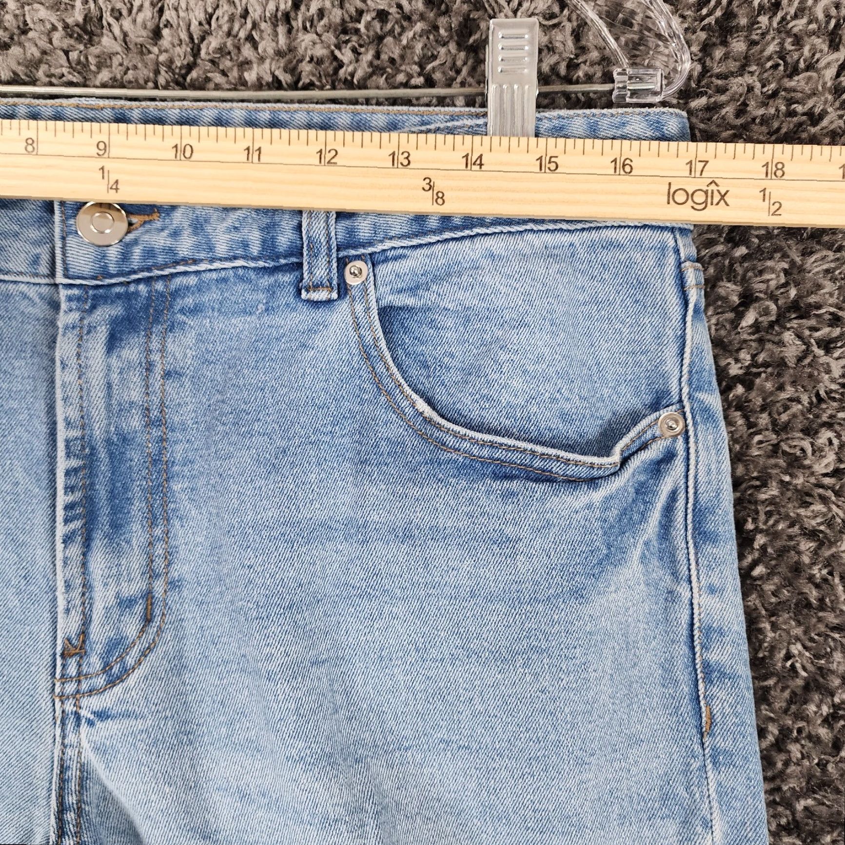 Forever 21 FOREVER 21 Jeans Men Distressed Skinny Fit Blue Size 34x32 Regular Size US 34 / EU 50 - 4 Thumbnail