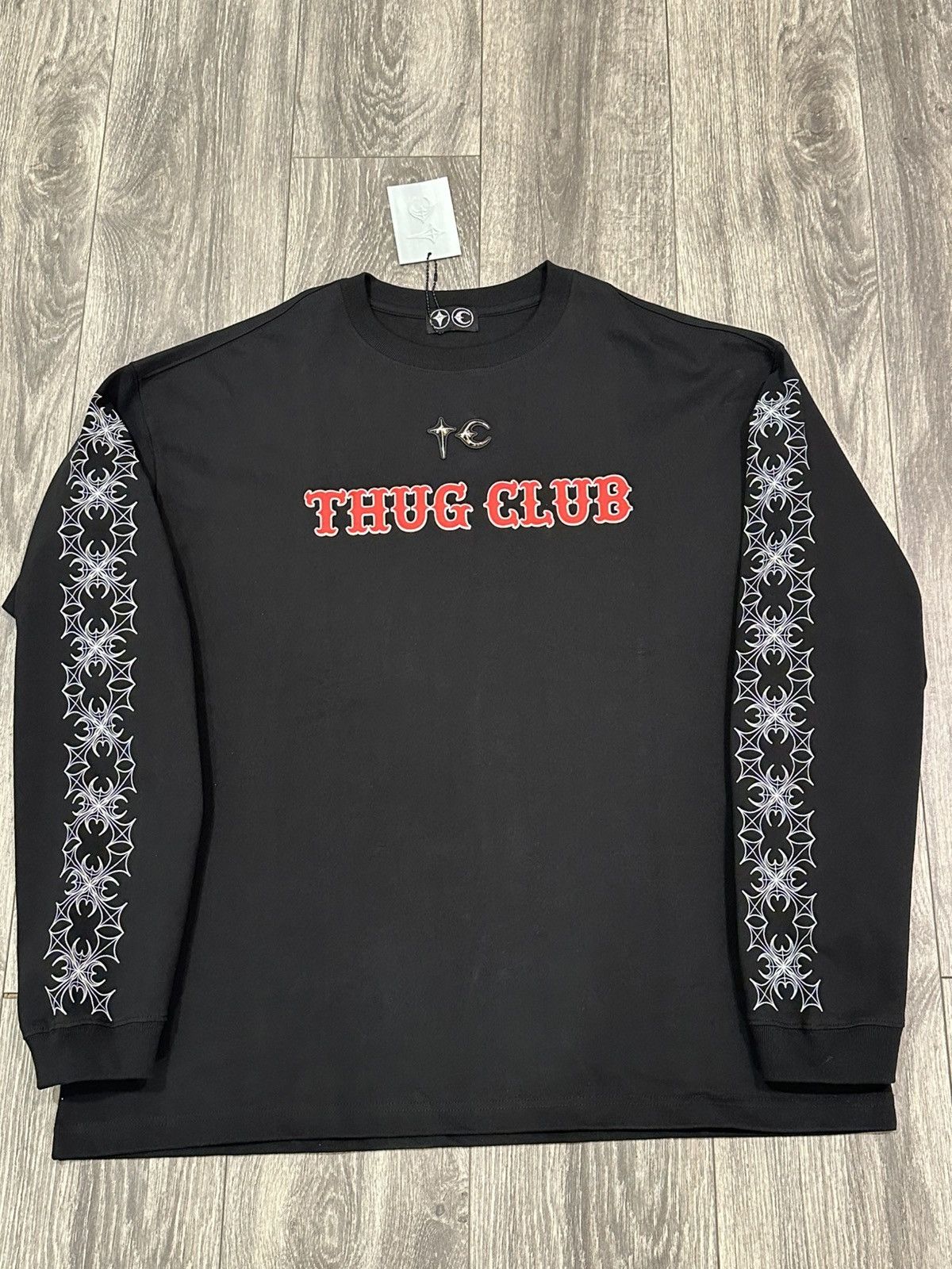 Thug Club Thug Club Pattern Long Sleeve Sz Large Size US L / EU 52-54 / 3 - 1 Thumbnail