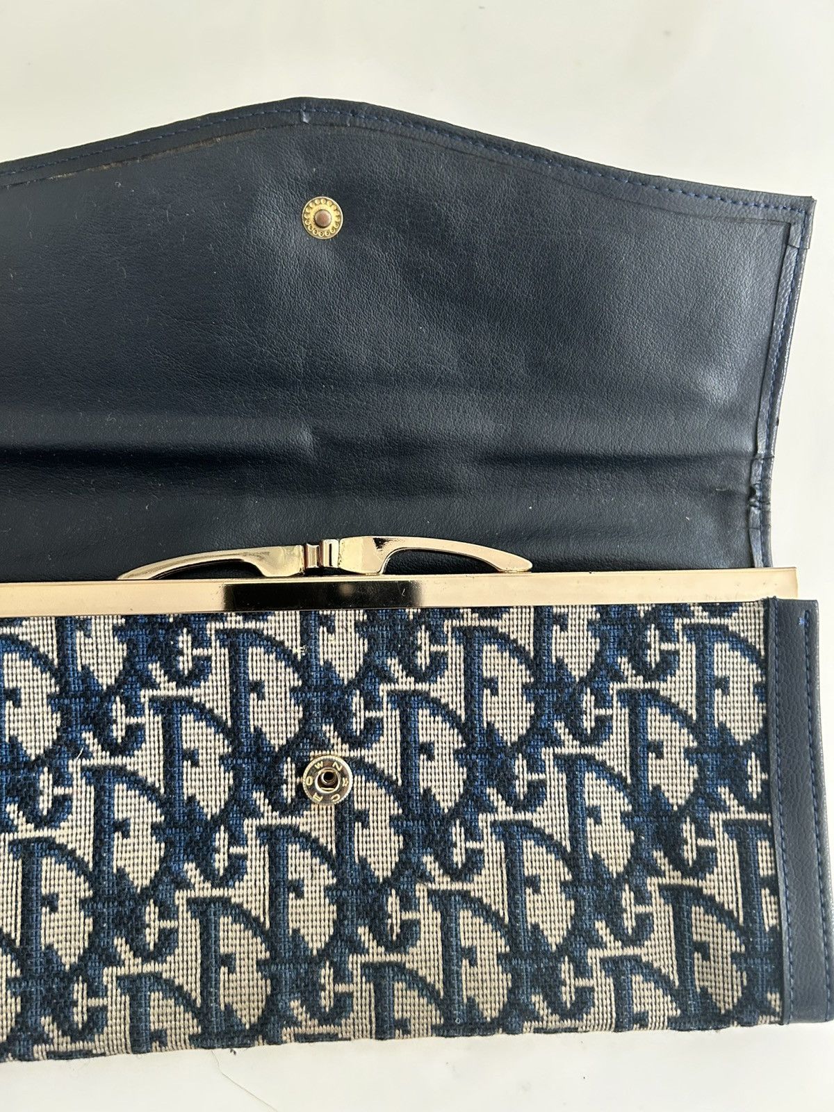 Dior Monogram Canvas Long Wallet Size ONE SIZE - 4 Thumbnail