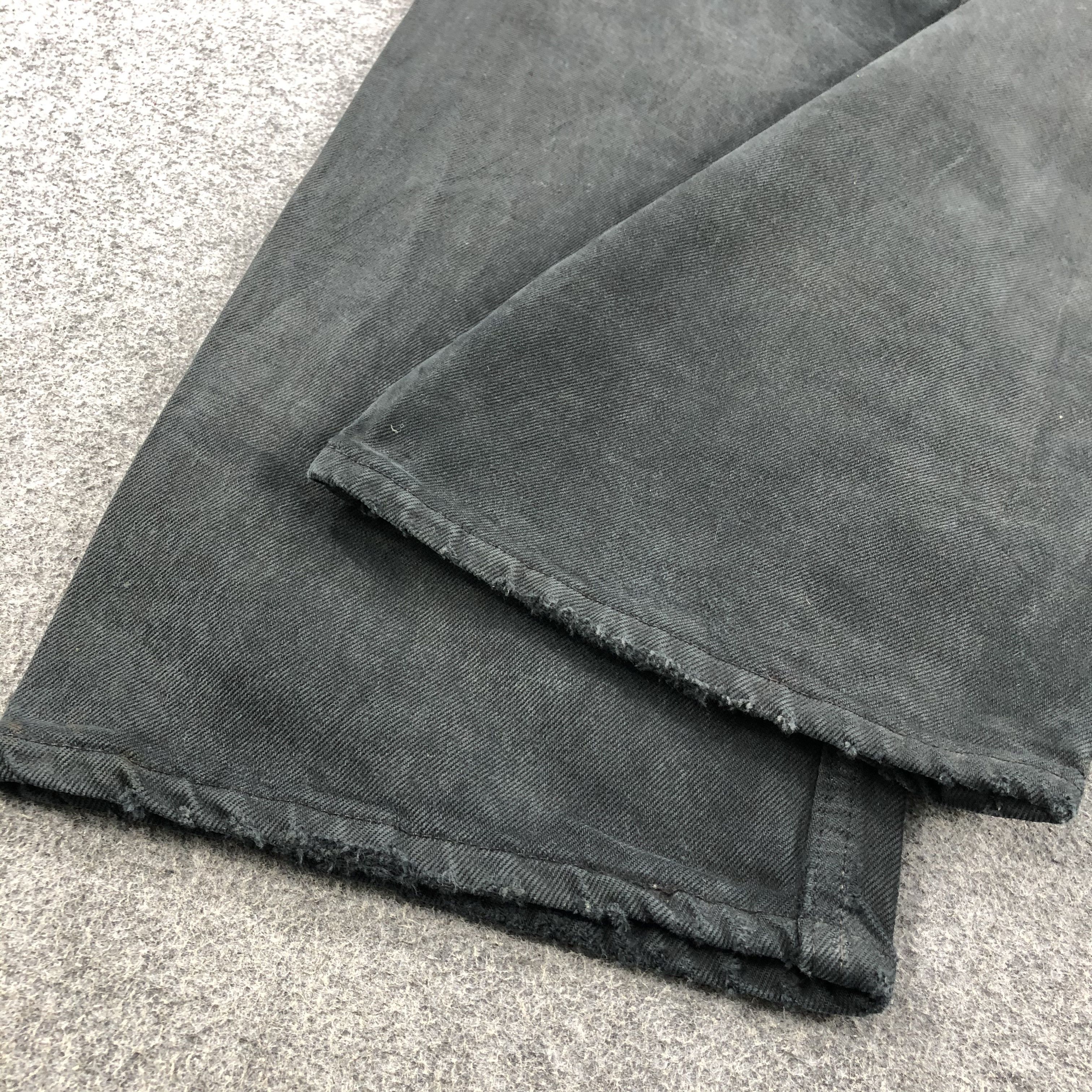 Levi's × Vintage Vintage 90s Faded Black Levis 501 Jeans-JM1503 Size US 37 - 5 Thumbnail