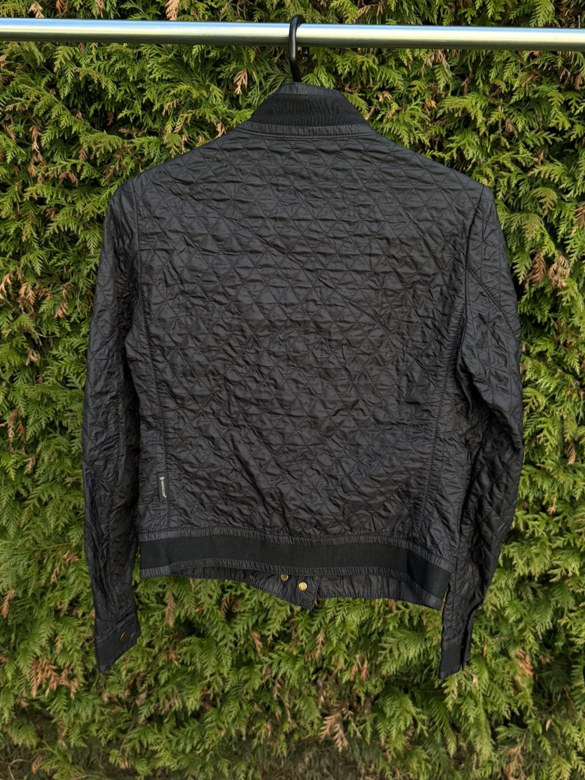 Moncler Moncler Quilted Nylon Moto Jacket Size XS / US 0-2 / IT 36-38 - 3 Thumbnail