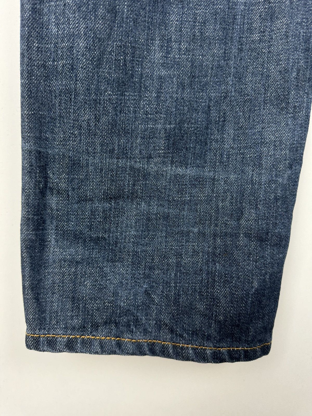 Designer Replay Guccio Low Waist Slim Stretch Waxed Denim Jeans Size US 30 / EU 46 - 14 Thumbnail