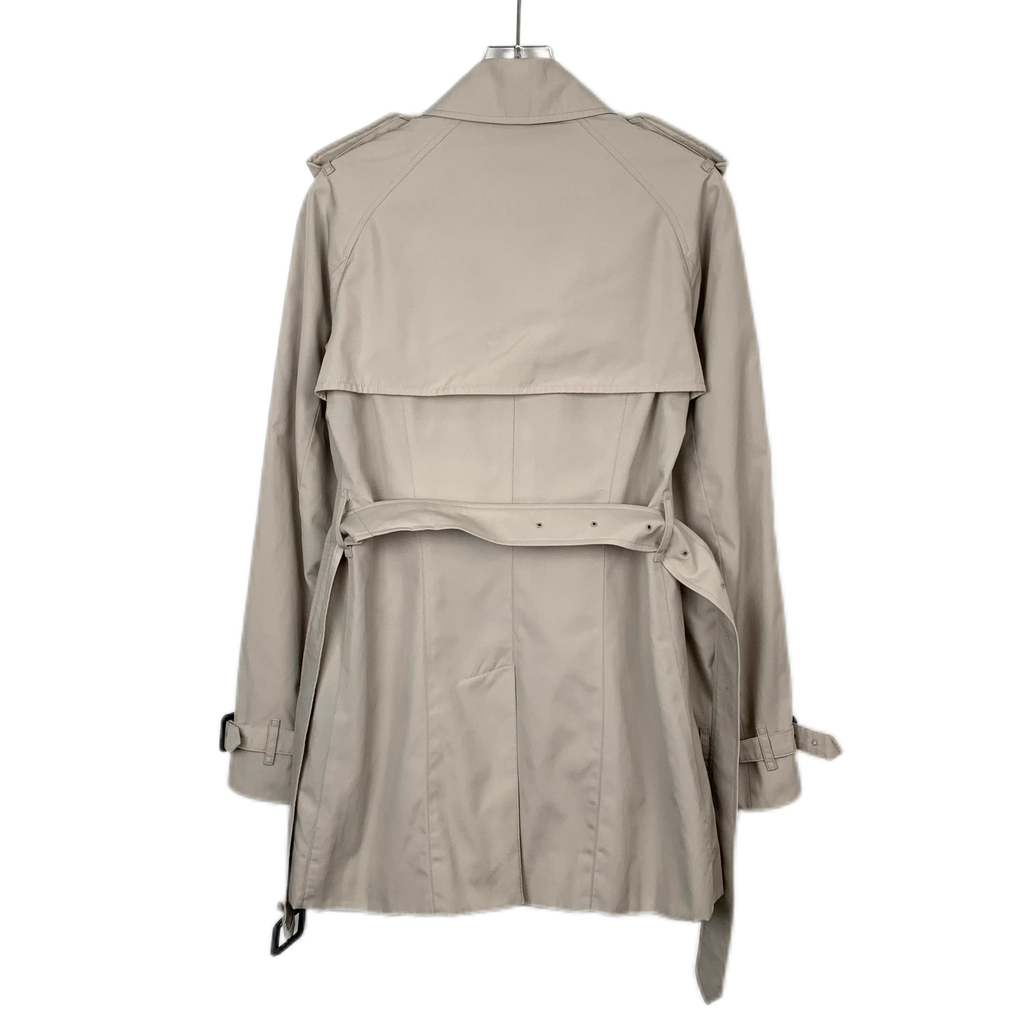 Burberry Burberry Brown Belted Cotton Trench Coat (Size XS) Size XS / US 0-2 / IT 36-38 - 8 Thumbnail