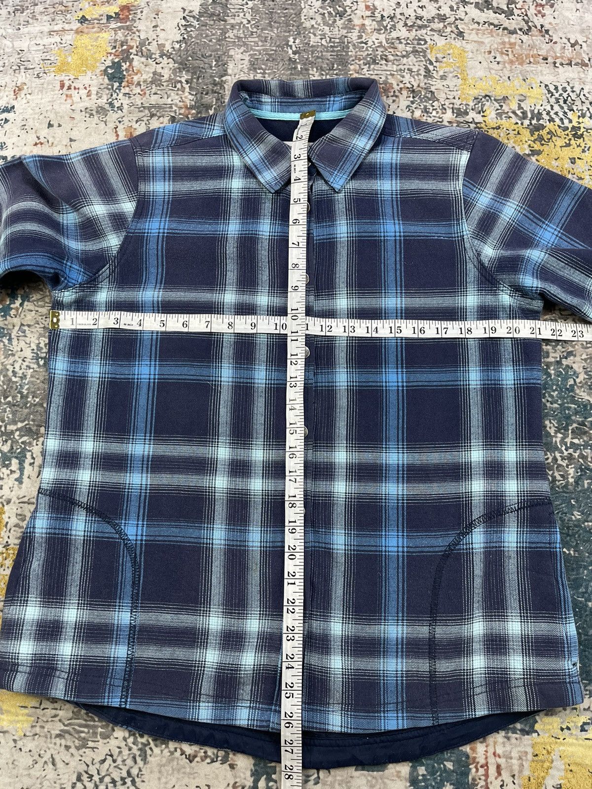 Orvis ORVIS Nova Flannel Shacket Fleece Lined Plaid Snap Size M / US 6-8 / IT 42-44 - 10 Thumbnail
