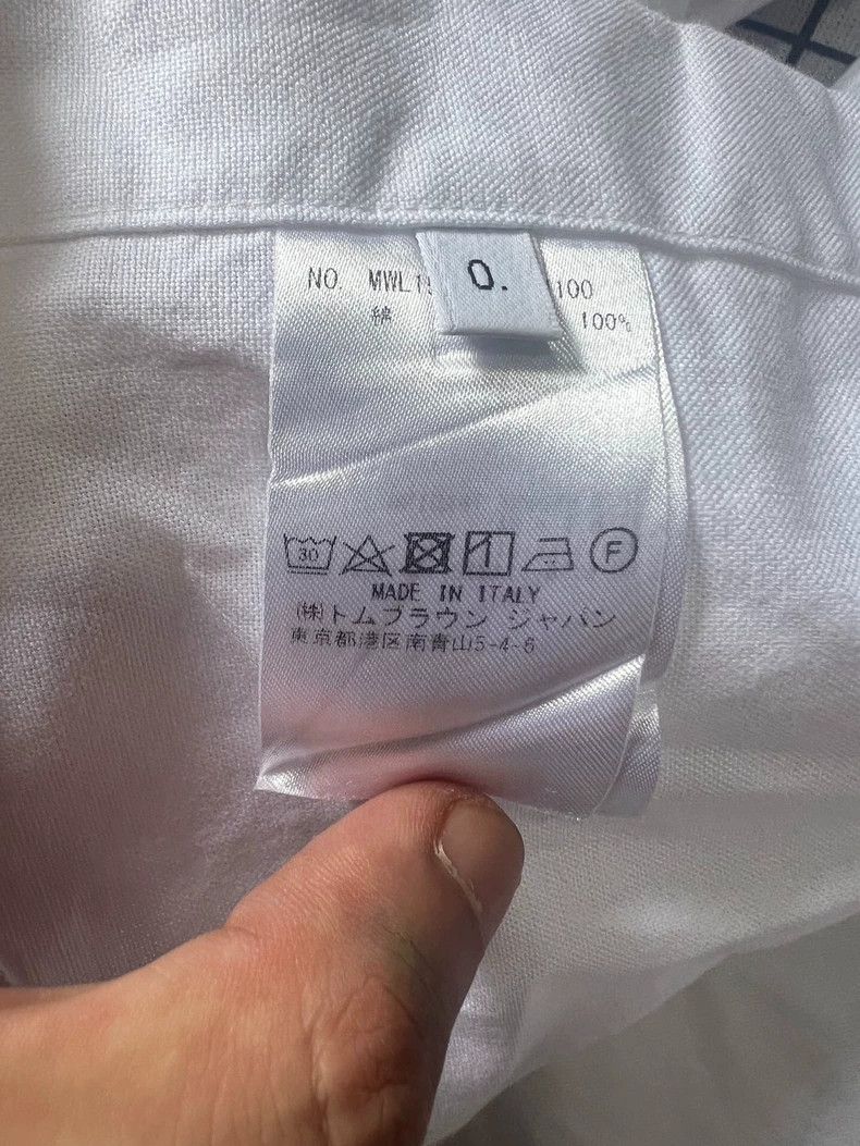 Thom Browne Thom Browne Double-breasted shirt Size US XS / EU 42 / 0 - 6 Thumbnail