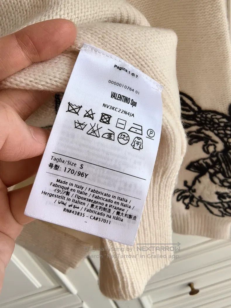 Valentino Valentino Sailboat rose sweater Size S / US 4 / IT 40 - 8 Thumbnail