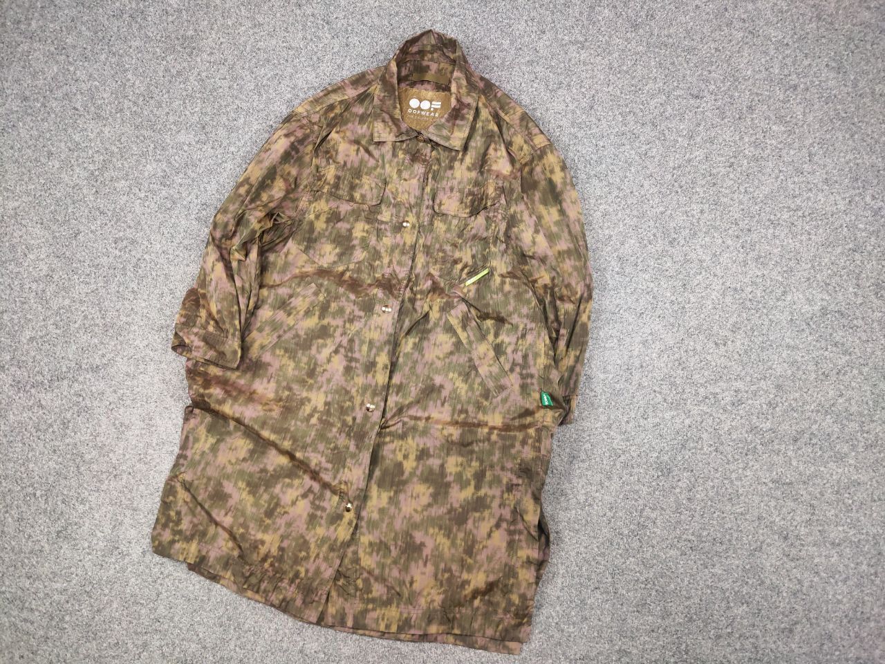 Other OOF Wear Design Yarn Dye Rain full length Light Jacket Size S / US 4 / IT 40 - 3 Thumbnail