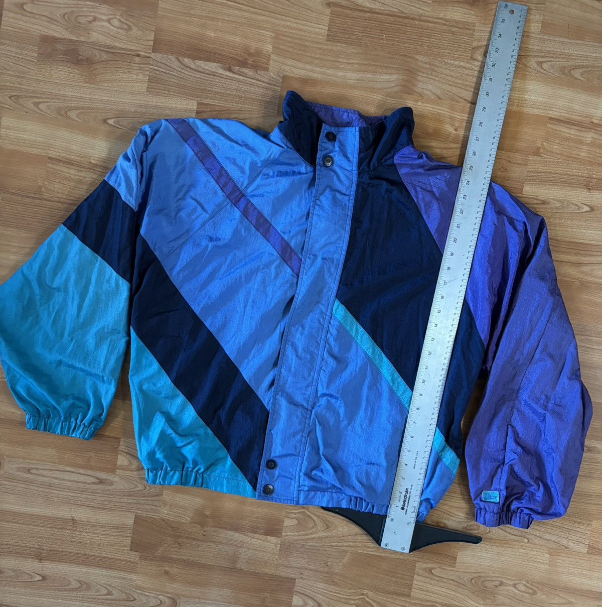 Christian Dior Monsieur Vintage Christian Dior blue windbreaker jacket Size XL Size US XL / EU 56 / 4 - 3 Thumbnail