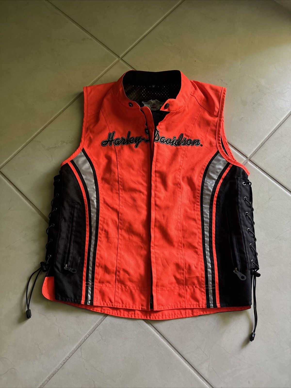 Harley Davidson Harley Davidson medium vest orange with black Size M / US 6-8 / IT 42-44 - 1 Thumbnail