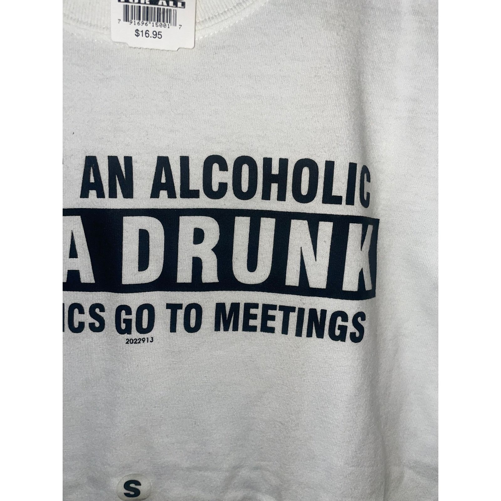 Gildan Y2K I'm A Drunk Not An Alcoholic Humor Joke Shirt 2000s S Size US S / EU 44-46 / 1 - 3 Thumbnail
