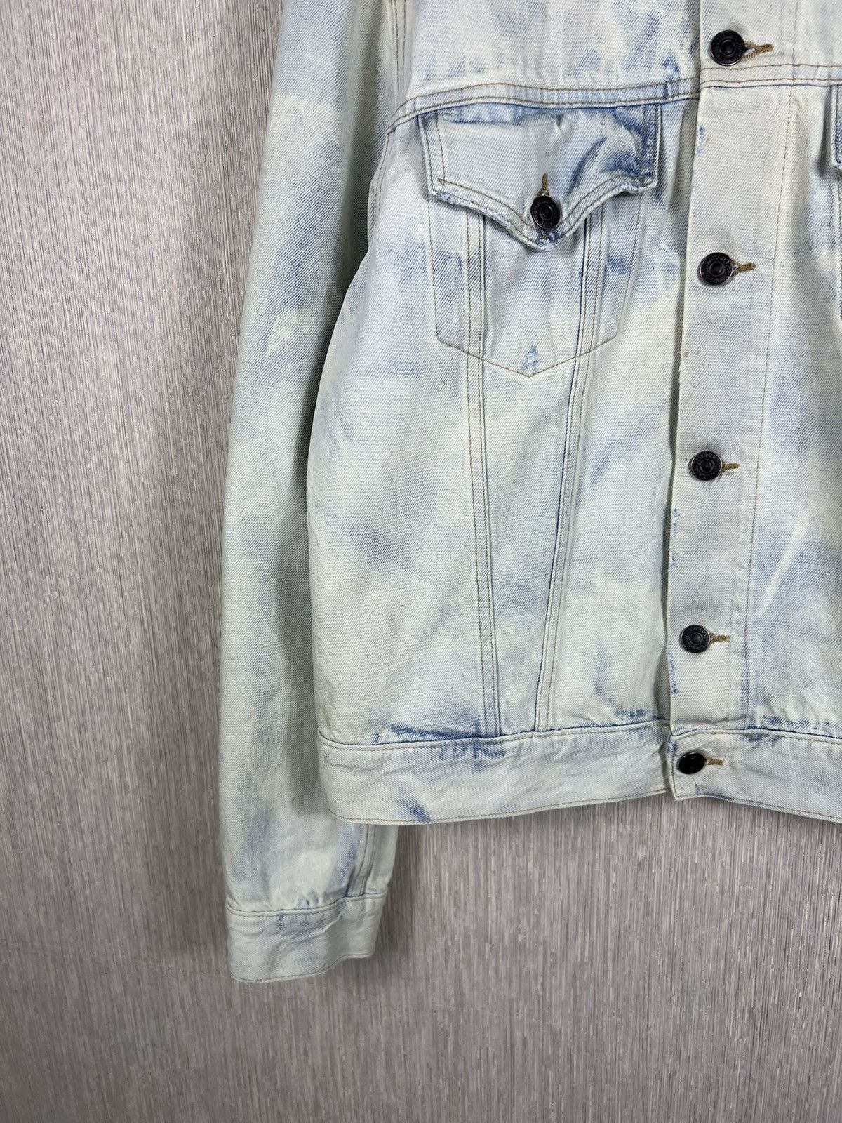 Denim & Supply Ralph Lauren Ralph Lauren denim & supply acid bleach skull denim jacket Size US M / EU 48-50 / 2 - 7 Thumbnail