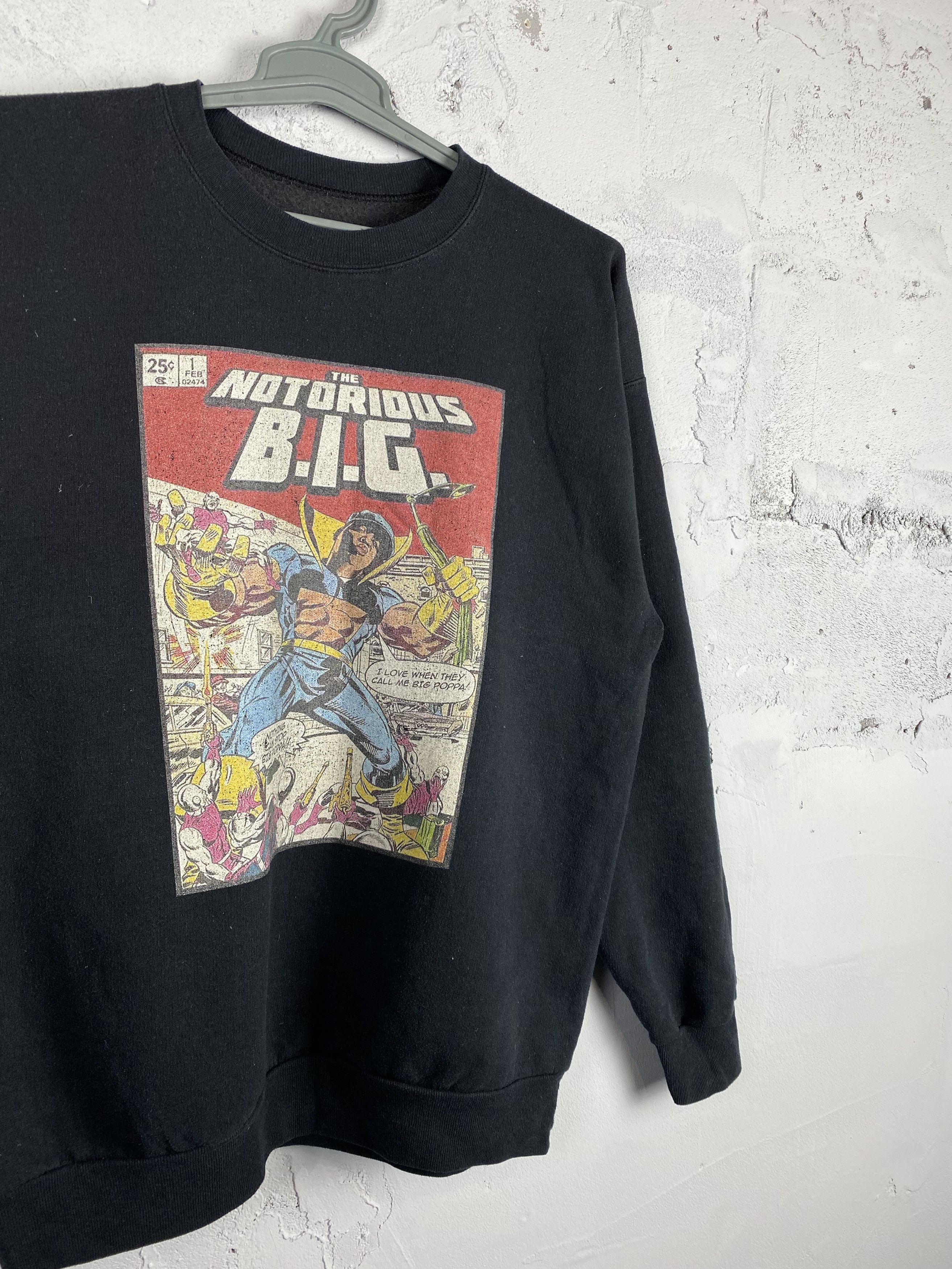 Rap Tees VINTAGE NOTORIOUS BIG AMERICA RAPPER ARTIST SWEATSHIRT Size US L / EU 52-54 / 3 - 2 Thumbnail