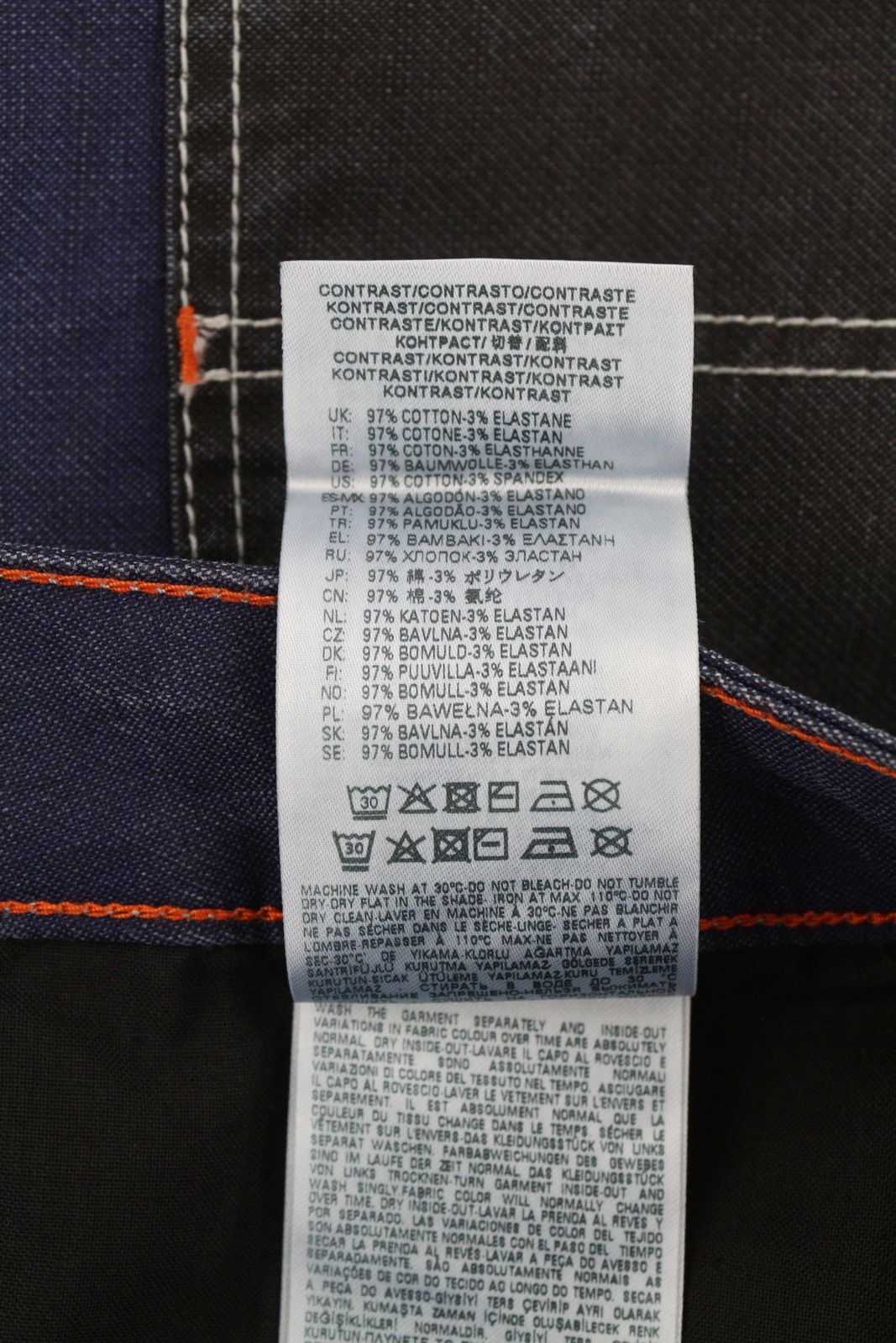 Diesel D-FRANKY CARP JOGG 0EEAW W30 Straight Stretch Jeans 40926 Size US 30 / EU 46 - 6 Thumbnail