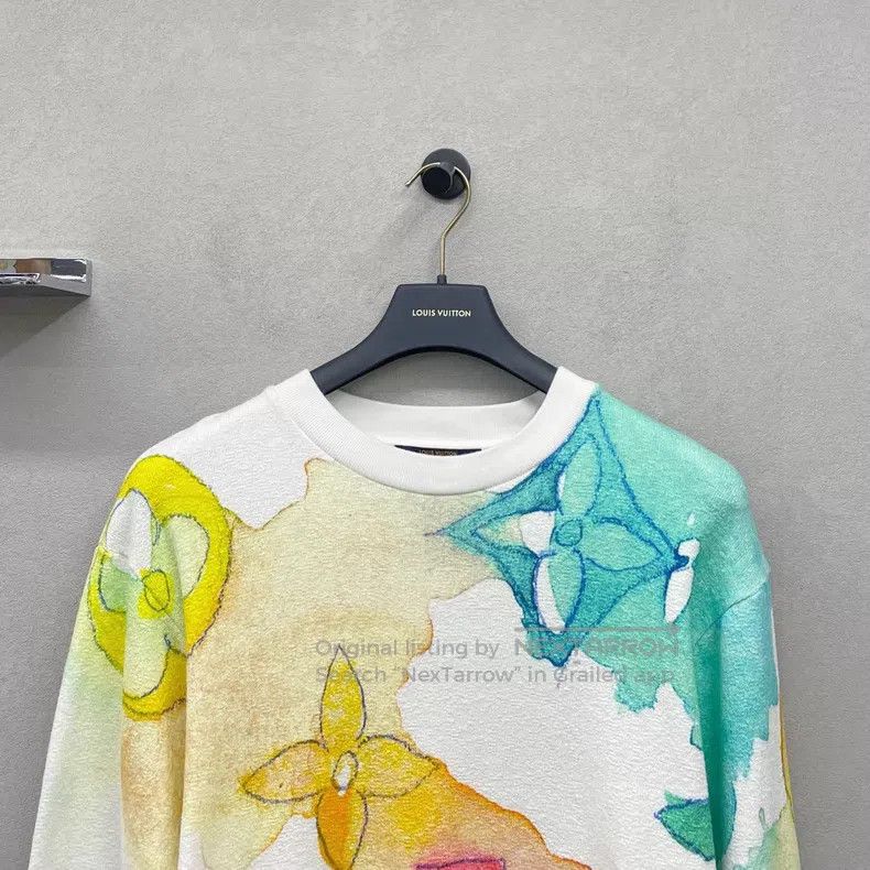 Louis Vuitton Louis Vuitton Ink printed sweatshirt Size US L / EU 52-54 / 3 - 4 Thumbnail