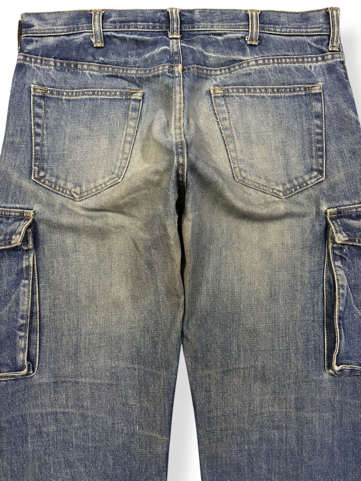 Spellbound Vintage Japanese Brand Spellbound Mud Wash Cargo Jeans Size US 33 - 9 Thumbnail