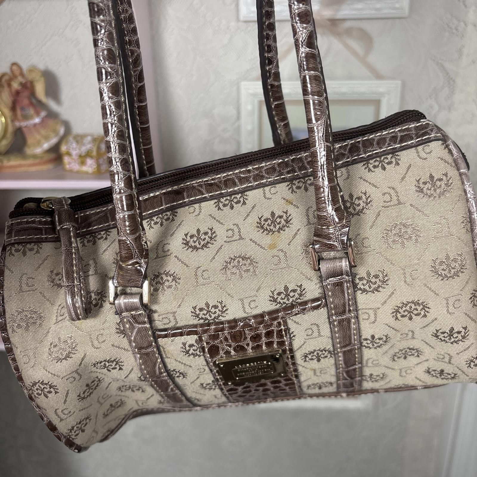 Other y2k brown mini liz Claiborne barrel bag Size ONE SIZE - 2 Thumbnail