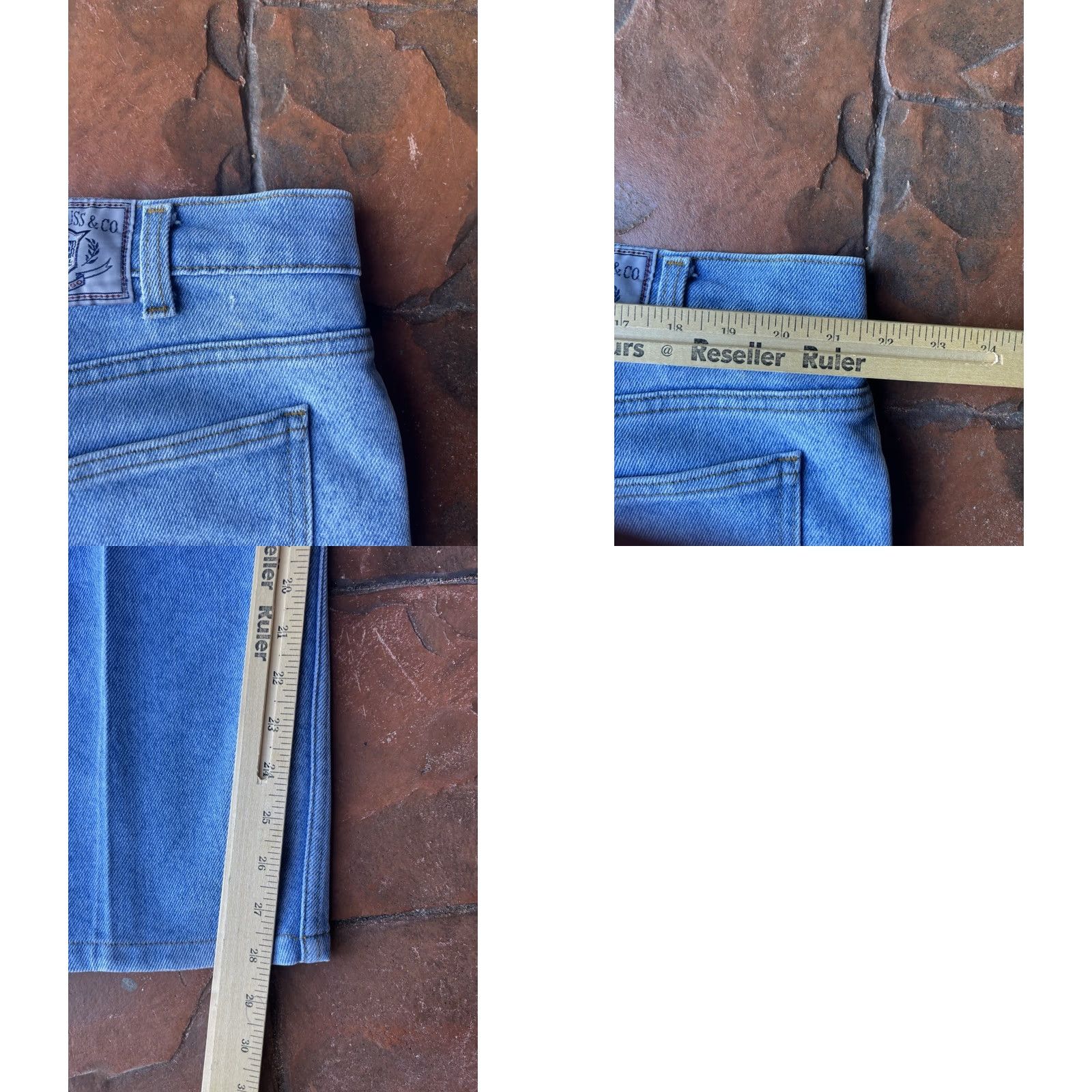 Levi's VINTAGE Levi's Silver Medal Denim Jeans Men 44x28 Light Blue Straight Size US 44 / EU 60 - 8 Thumbnail