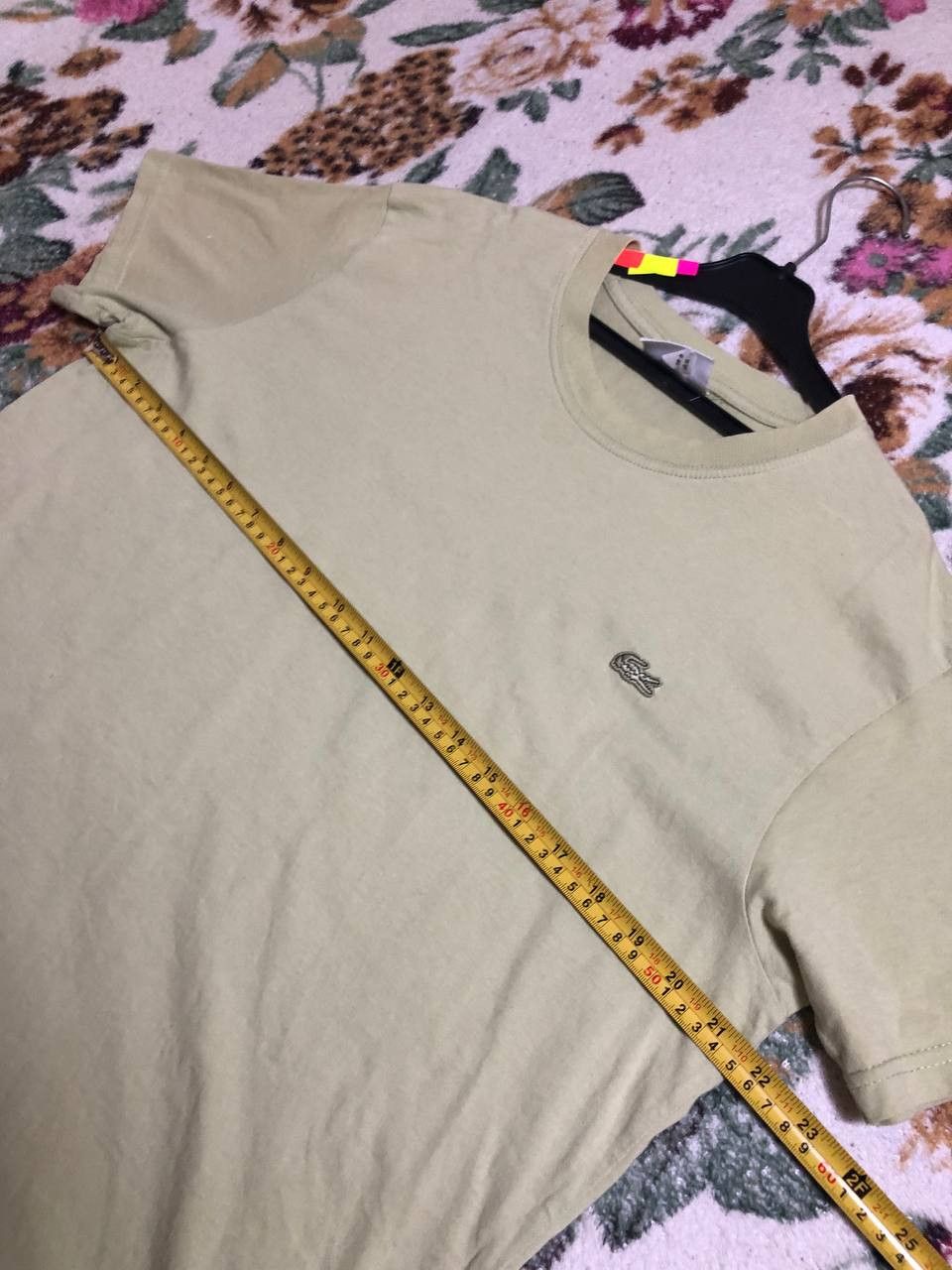 Lacoste Lacoste Crew-Neck Pima Cotton Jersey T-shirts BEIGE Size US XL / EU 56 / 4 - 3 Thumbnail