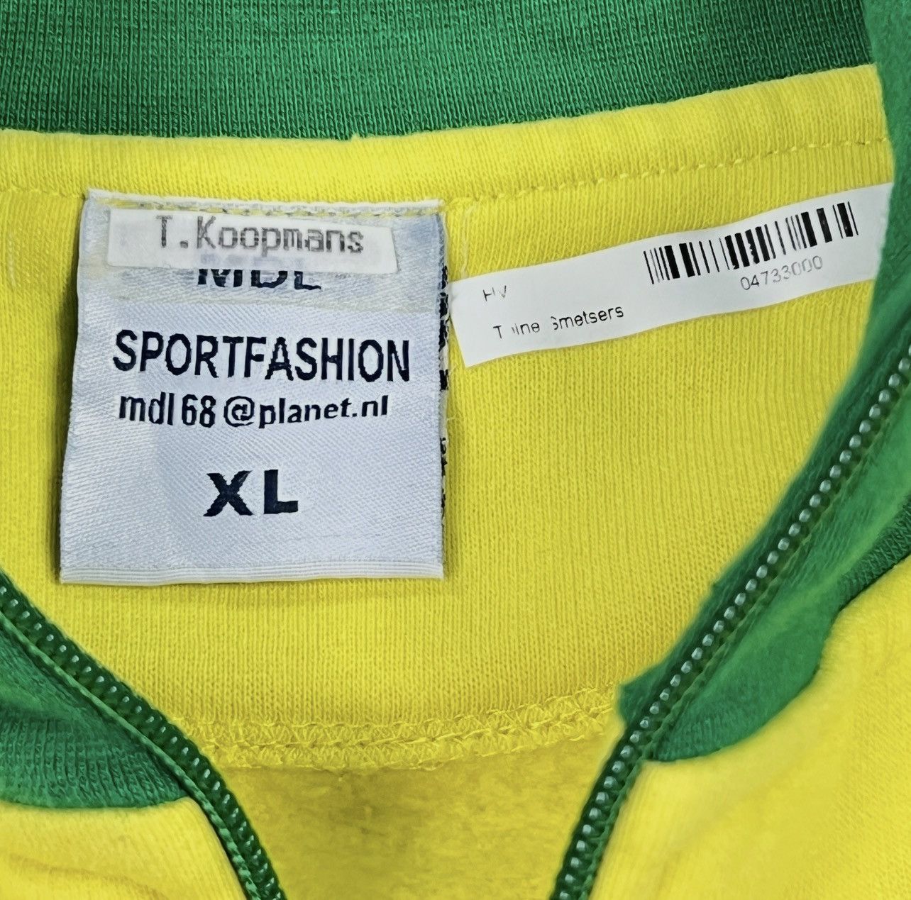 Other Vintage Brazil Soccer Track Jacket Yellow Green Full Zip XL Size US XL / EU 56 / 4 - 6 Thumbnail