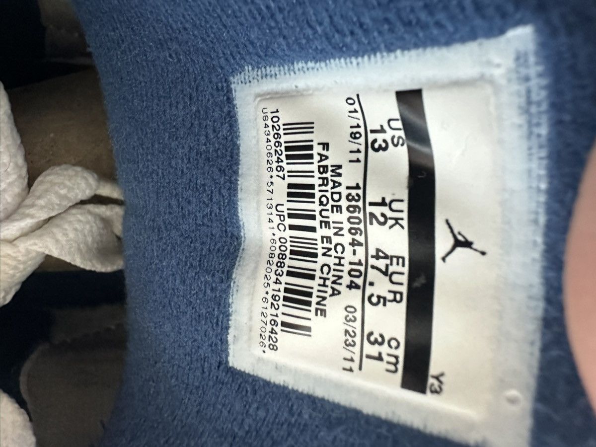 Jordan Brand Jordan 3 White True Blue 2011 Size US 13 / EU 46 - 5 Thumbnail