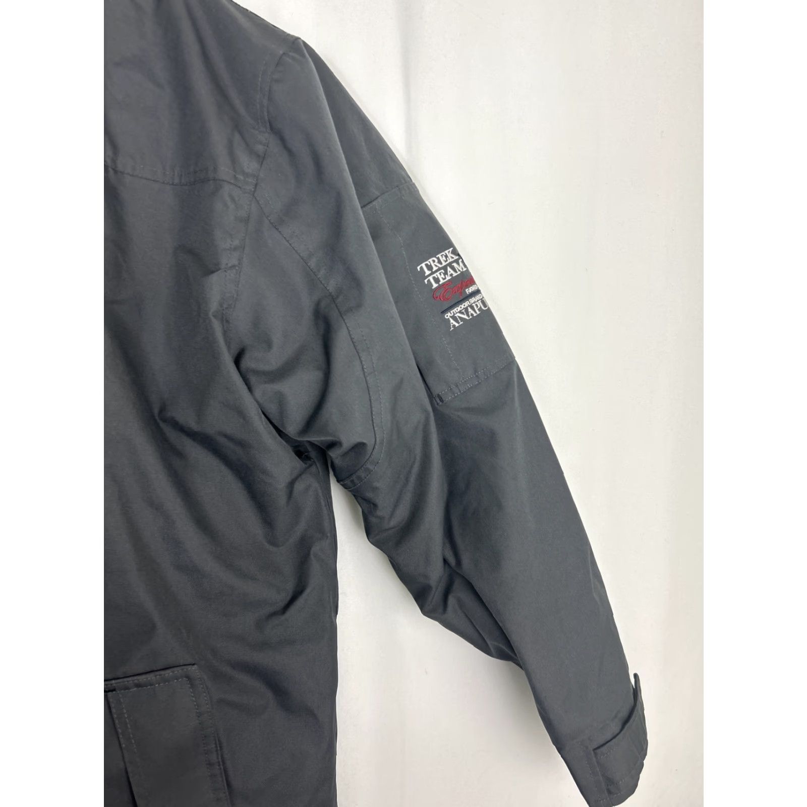 Equipment ANAPURNA Equipment Trek Team EXPEDITION Jacket Hooded Overcoat Large Gray Men L Outdoor Hiking Shirt? Size US L / EU 52-54 / 3 - 5 Thumbnail