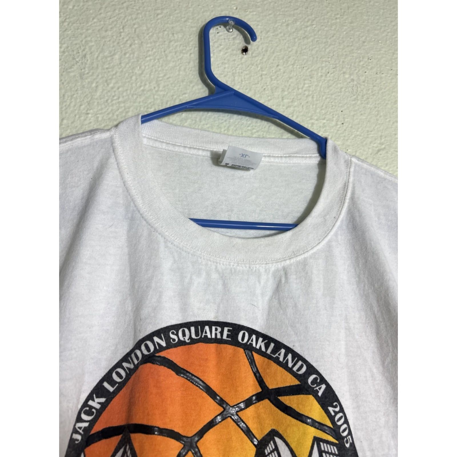 Anvil VINTAGE Anvil T-Shirt Square Hoop There It Is White XL Mens Size US XL / EU 56 / 4 - 3 Thumbnail