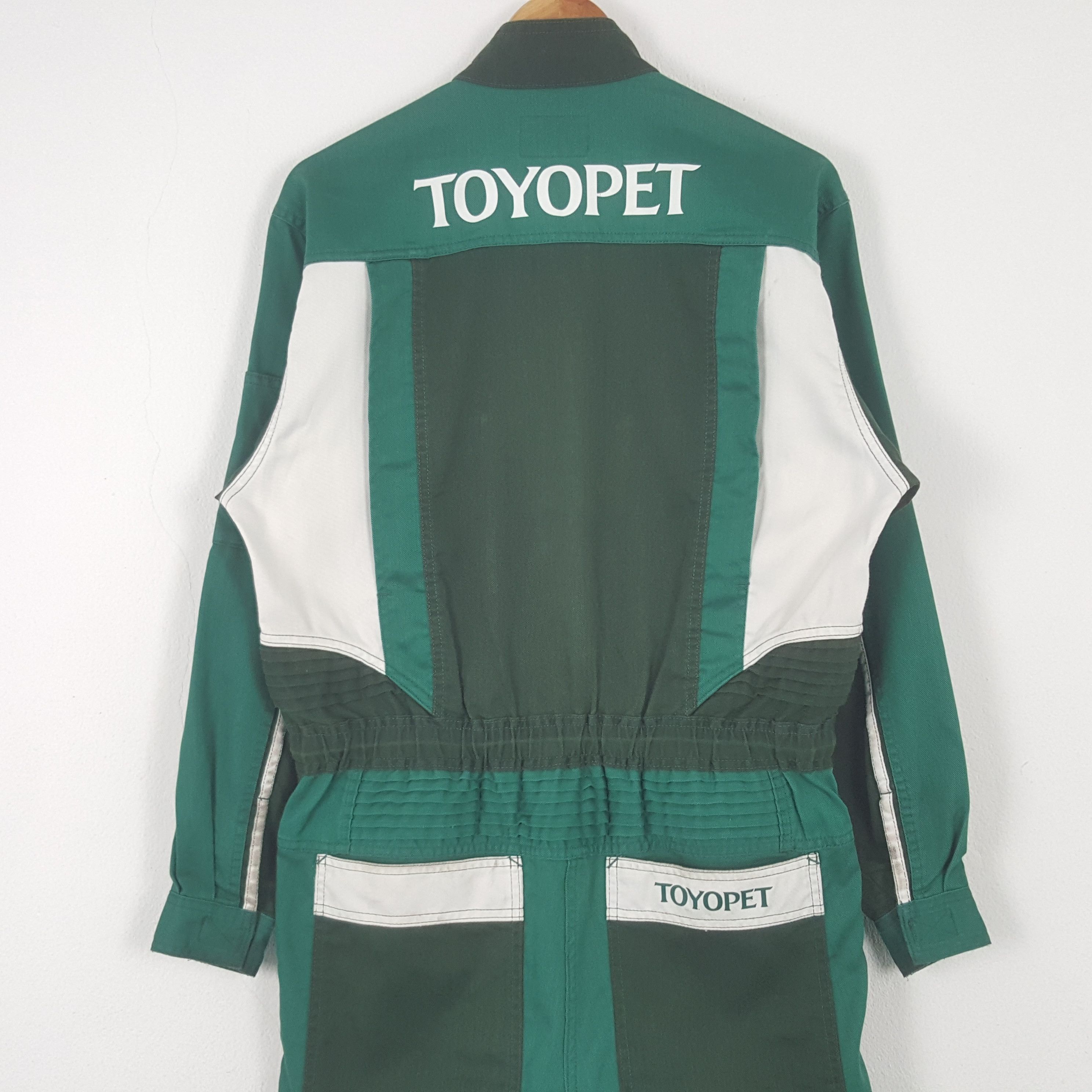 Japanese Brand Vintage Toyopet Japanese Racing Coverall Jacket RR22 Size US M / EU 48-50 / 2 - 2 Thumbnail
