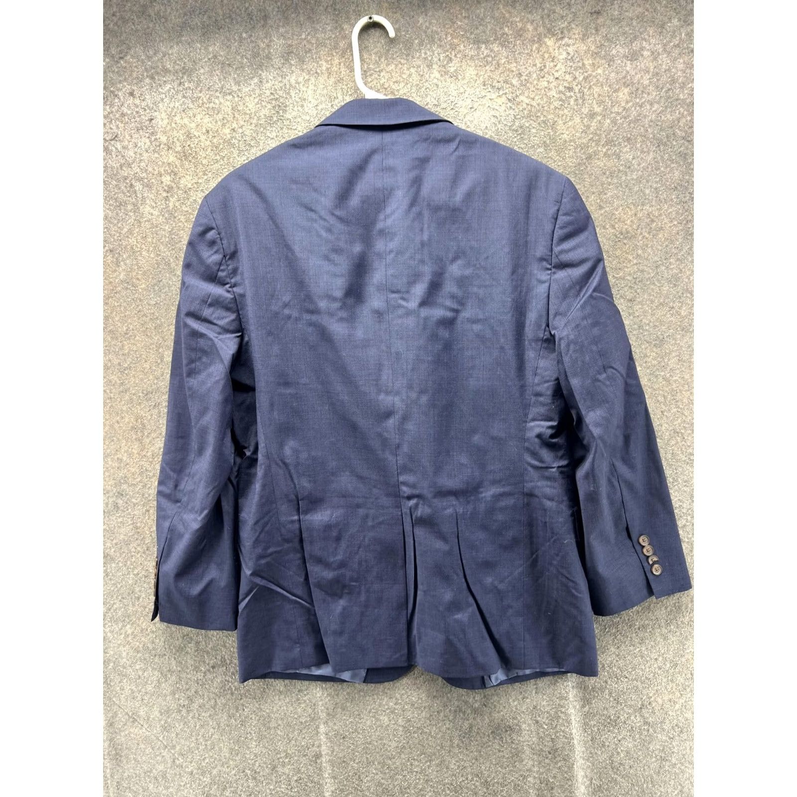 Brooks Brothers Brooks Brothers 346 Blazer Men 42S Blue Wool Sport Coat Two Button Short Formal Jacket Shirt? Size 42R - 2 Thumbnail