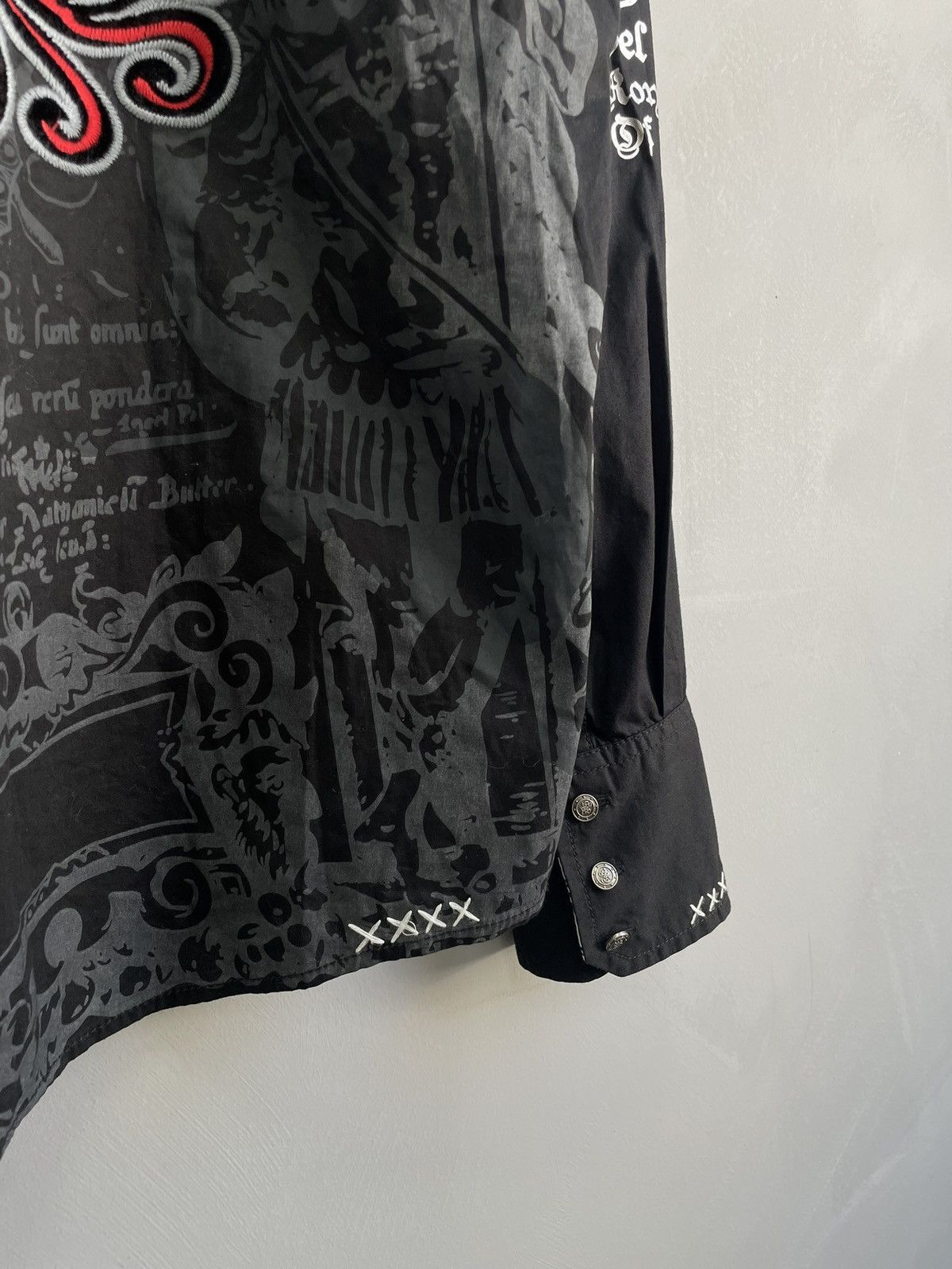 Affliction Vintage rare y2k affliction style shirt button up hype Size US L / EU 52-54 / 3 - 13 Thumbnail