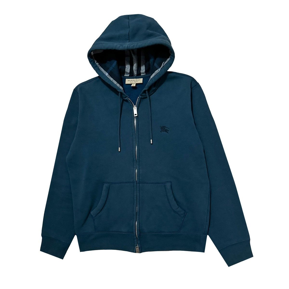 Burberry Burberry Check Zip Hoodie Size US M / EU 48-50 / 2 - 1 Thumbnail