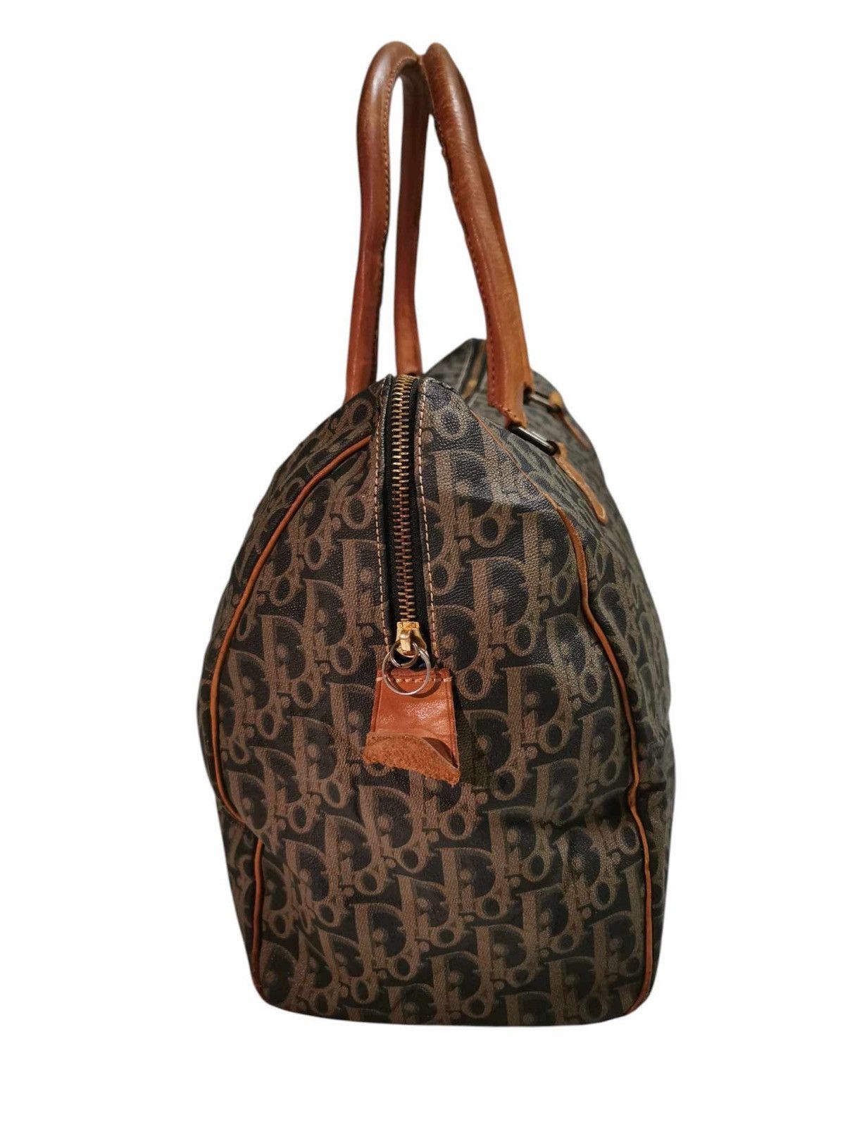 Dior Vintage Christian Dior Trotter Pattern handbag Monogram Size ONE SIZE - 4 Thumbnail