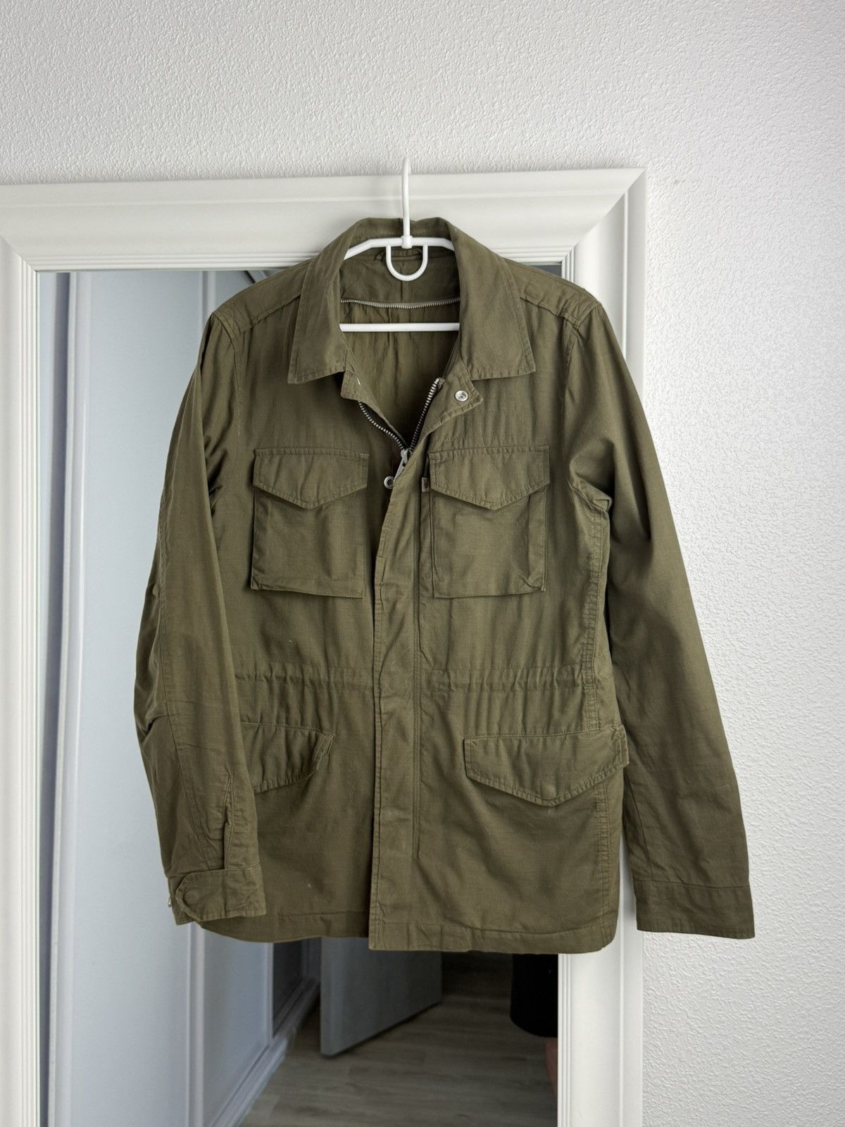 Allsaints AllSaints Halley Stevensons Waxed Cotton Field Baynes Jacket Size US S / EU 44-46 / 1 - 1 Thumbnail