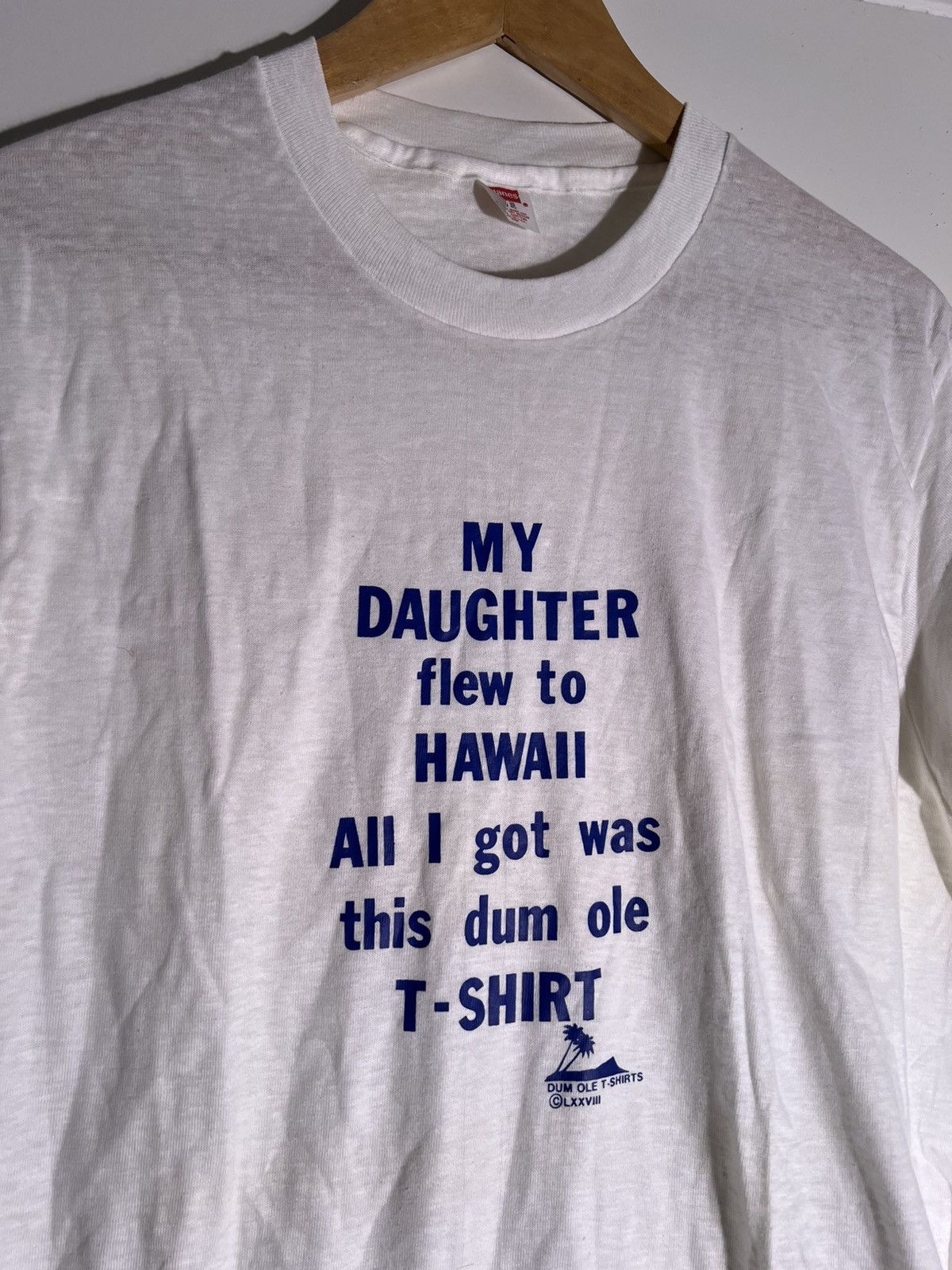Vintage 90’s VTG Vintage Hawaii All I Got Retro Streetwear Indie Tee Size US M / EU 48-50 / 2 - 3 Thumbnail