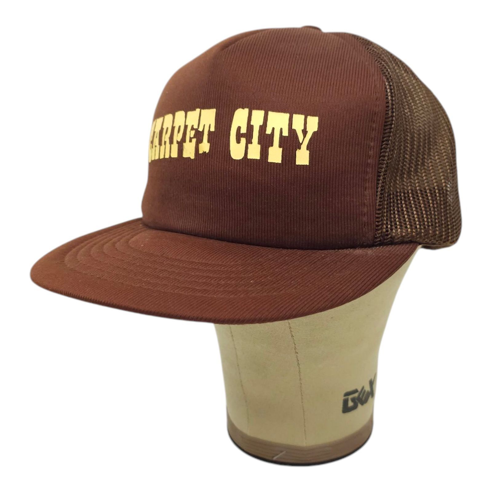Other Carpet City Mesh Snapback Cap Vintage 90s Trucker Logo Hat Size ONE SIZE - 2 Thumbnail