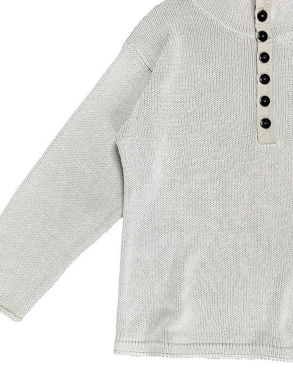 Stone Island Stone Island Heavyweight Vintage Collar Knit Jumper Size US L / EU 52-54 / 3 - 3 Thumbnail