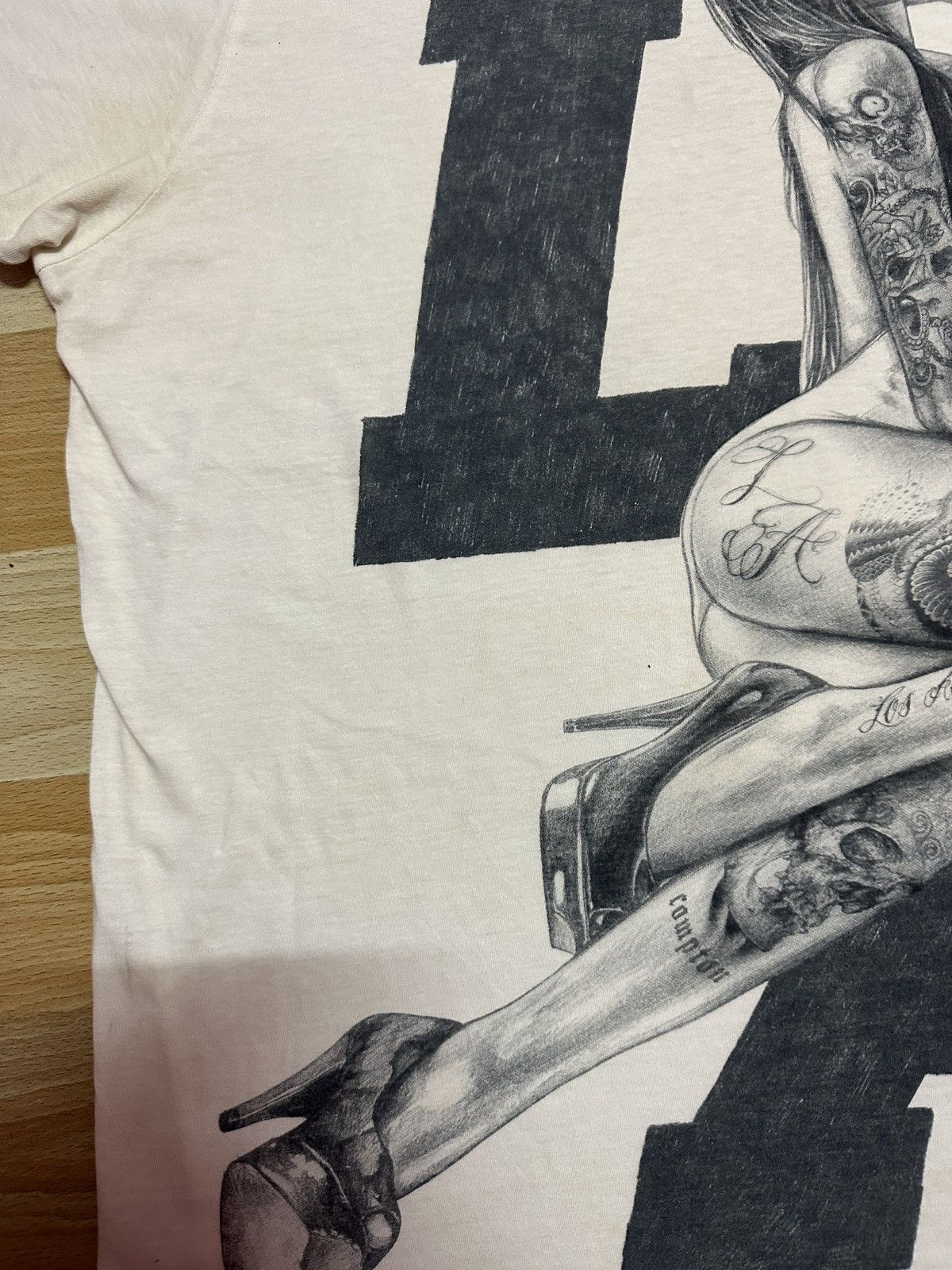 Cedarwood State × Japanese Brand Girl “Los Angeles State of Mind” Rare Tee Size US XL / EU 56 / 4 - 9 Thumbnail