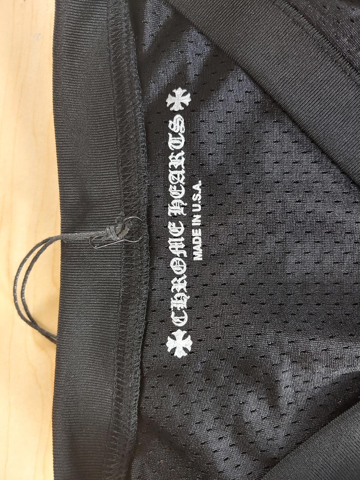Chrome Hearts Chrome Hearts Mesh Warm Up Jersey in Black Size US L / EU 52-54 / 3 - 3 Thumbnail