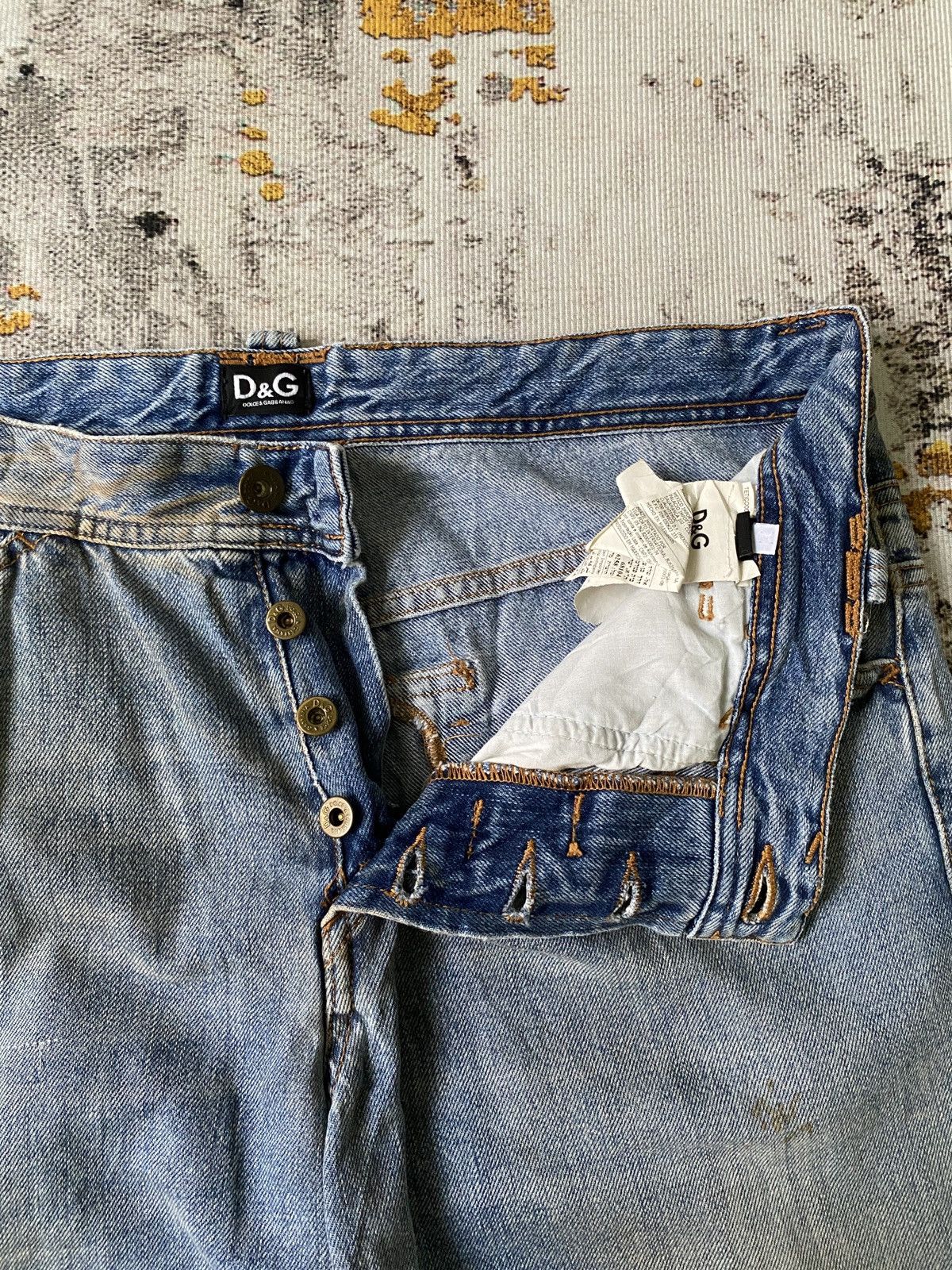 Dolce & Gabbana Dolce & Gabbana Distressed Rusty Denim Size US 34 / EU 50 - 18 Thumbnail
