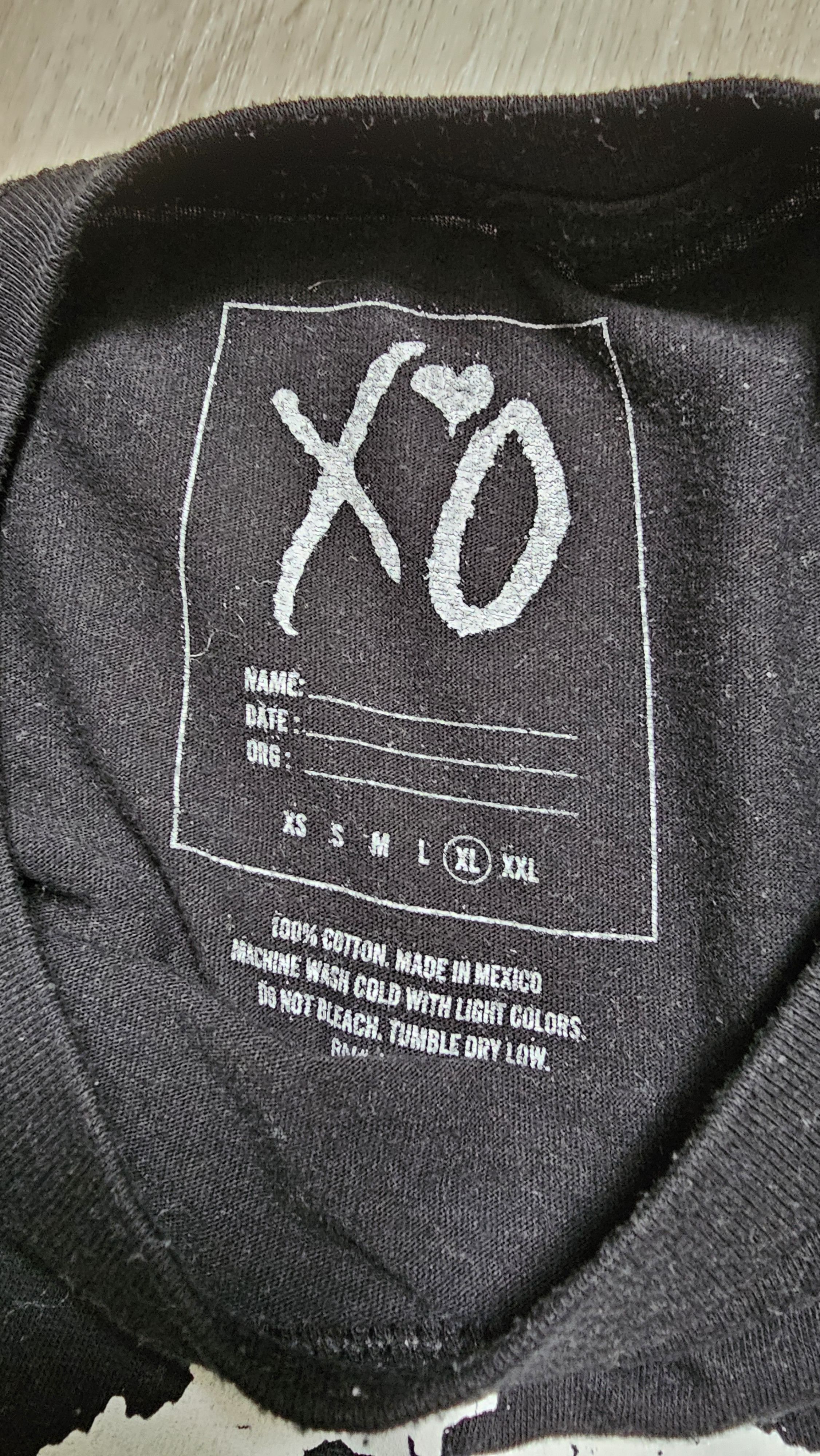 The Weeknd The Weeknd XO Skull Logo Shirt Size US XL / EU 56 / 4 - 4 Thumbnail