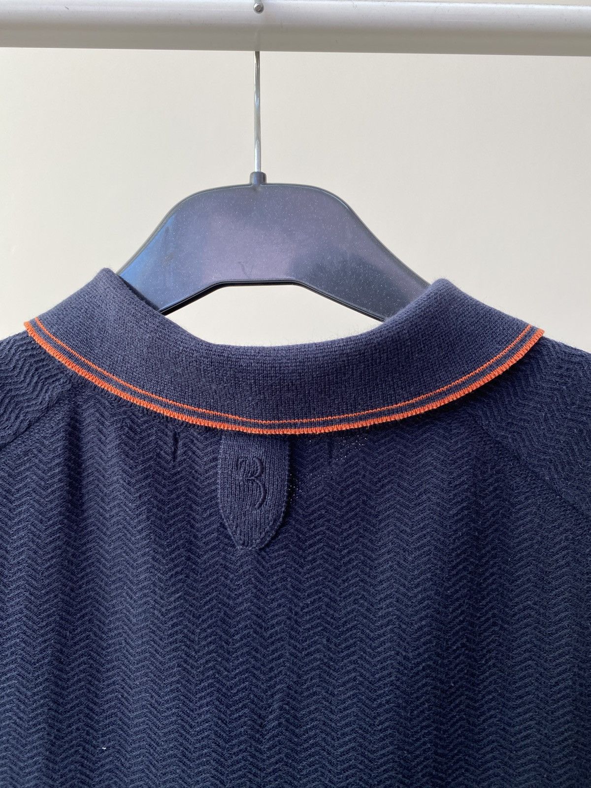 Billionaire Couture Vintage Billionaire Navy Knit Polo Shirt Men’s Short Sleeve Size US L / EU 52-54 / 3 - 10 Thumbnail