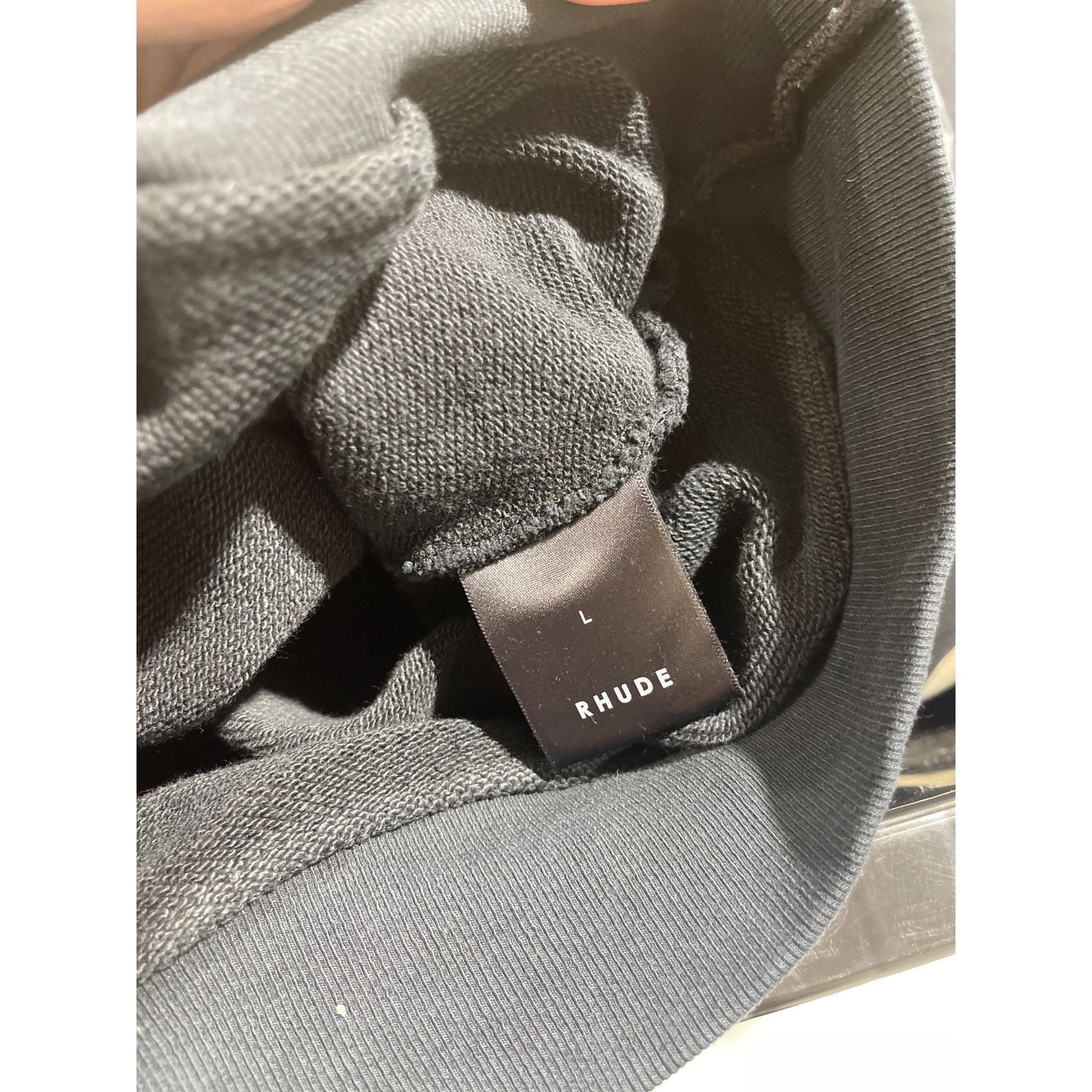 Rhude NEW RHUDE CLASSIC CHECKERS BLACK HOODIE SZ LARGE Size US L / EU 52-54 / 3 - 9 Thumbnail