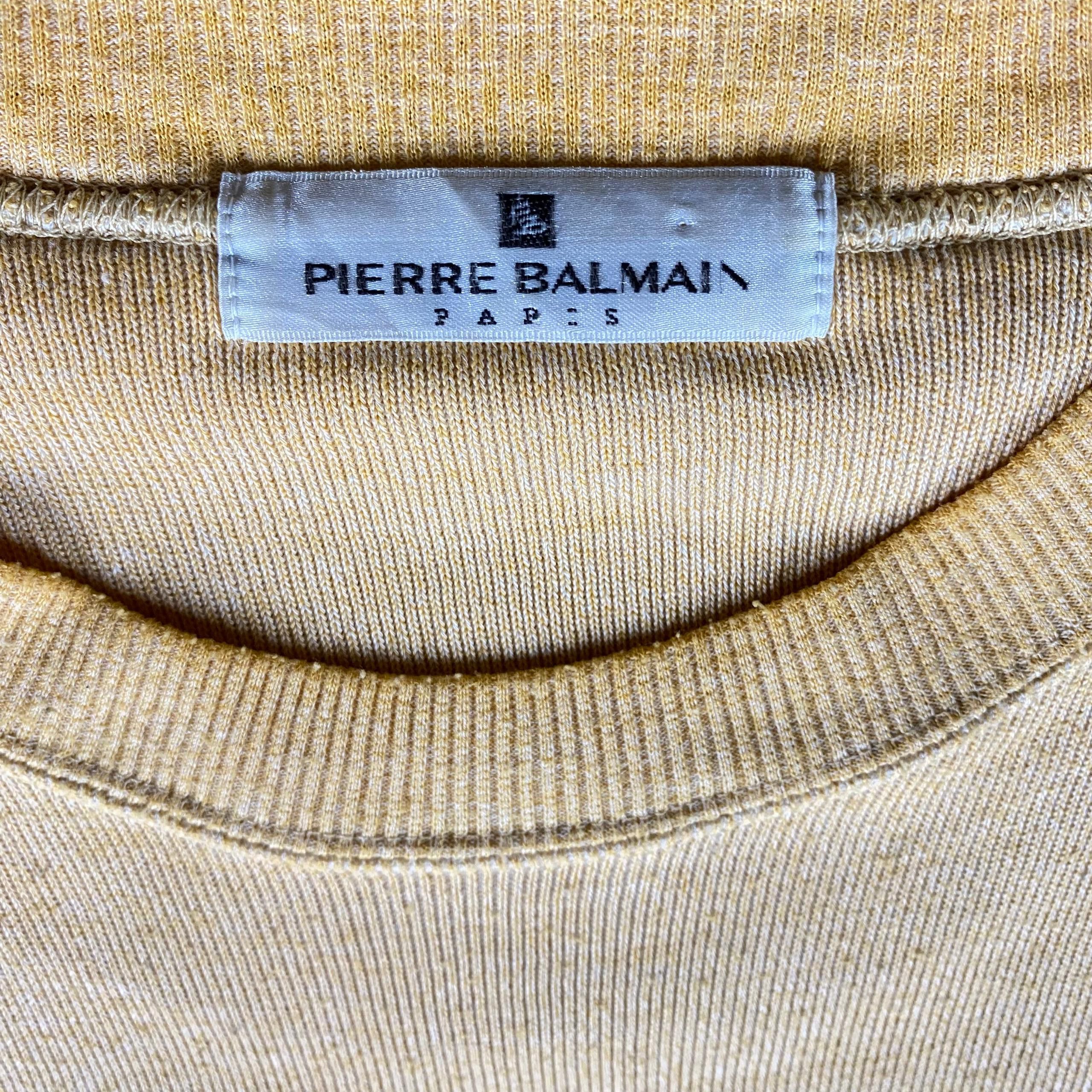 Pierre Balmain Vintage Piere Balmain Paris Sweatshirt Size US L / EU 52-54 / 3 - 12 Thumbnail