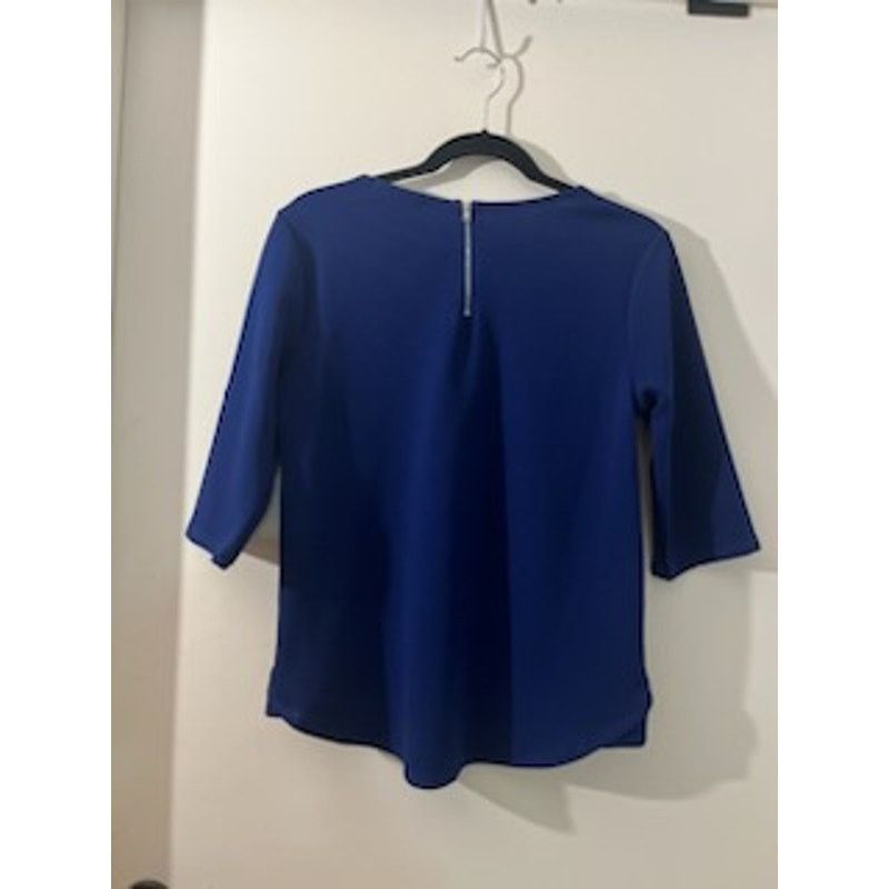 Other Green Envelope Womens Blouse Size Large - Royal Blue 3/ Size L / US 10 / IT 46 - 1 Thumbnail