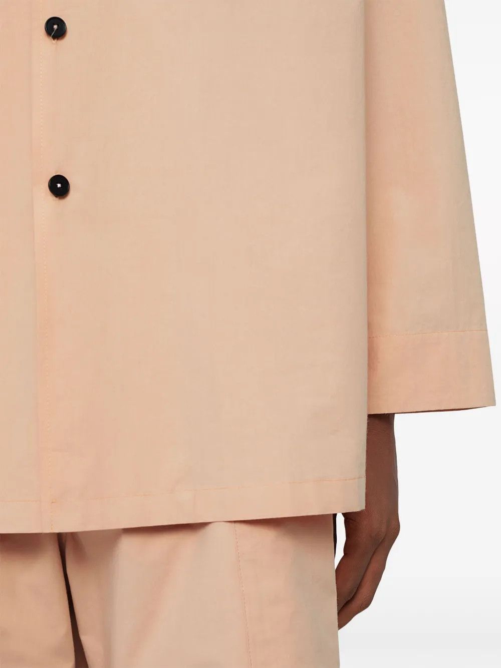 Jil Sander o1w1db10825 Cotton Shirt in Pink Size US XL / EU 56 / 4 - 4 Thumbnail