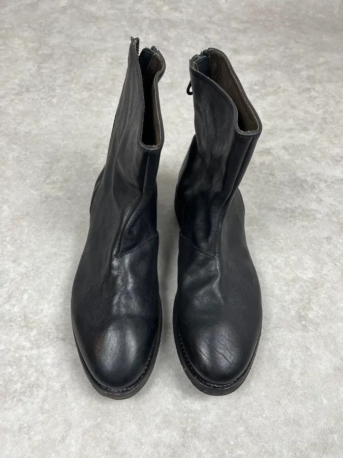 Paul Smith Paul Smith Black Tornado Zip Leather Boots Size US 7.5 / EU 40-41 - 2 Thumbnail